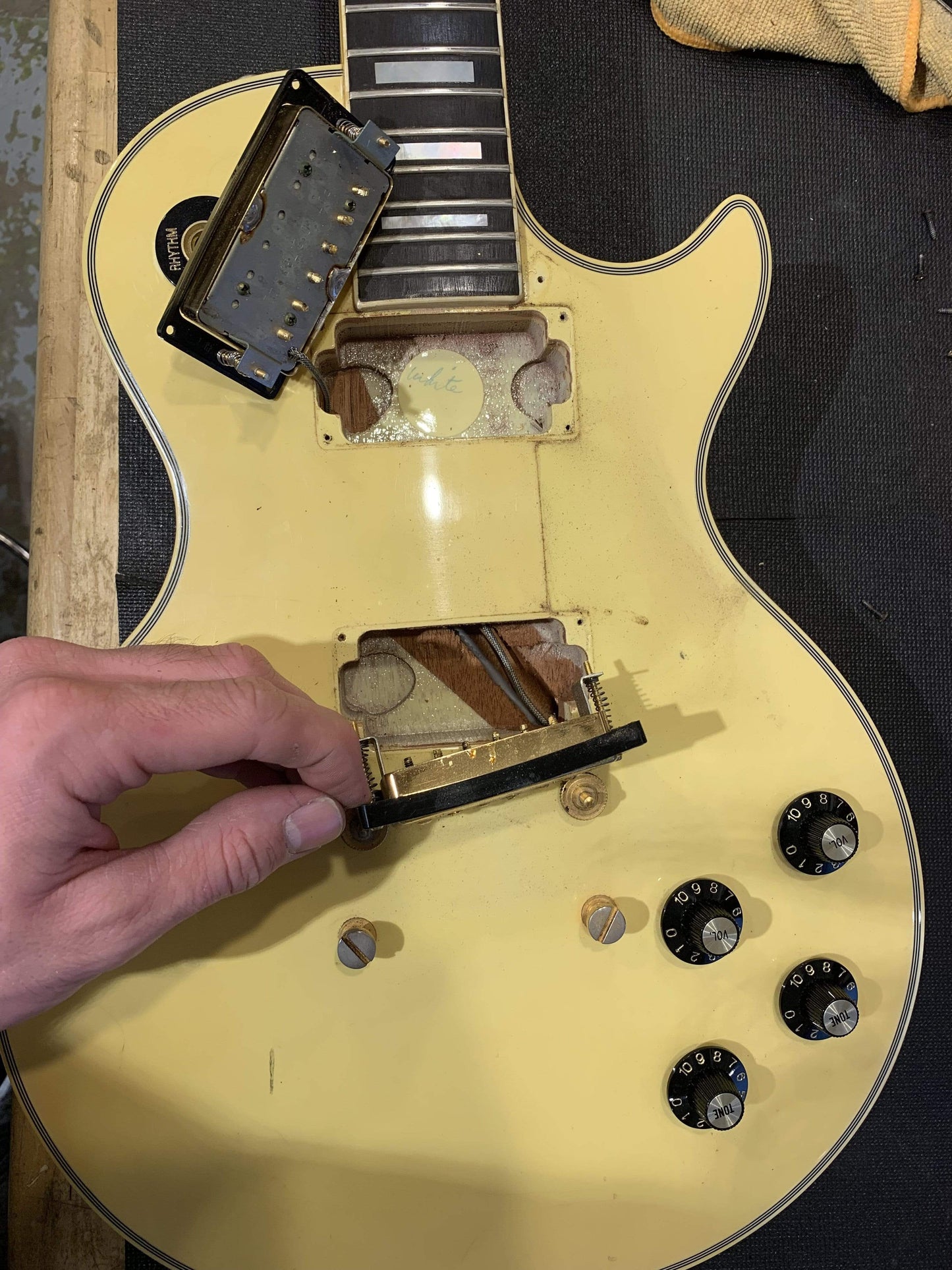 Gibson Les Paul Custom Alpine White 1978 Electric Guitars / Solid Body
