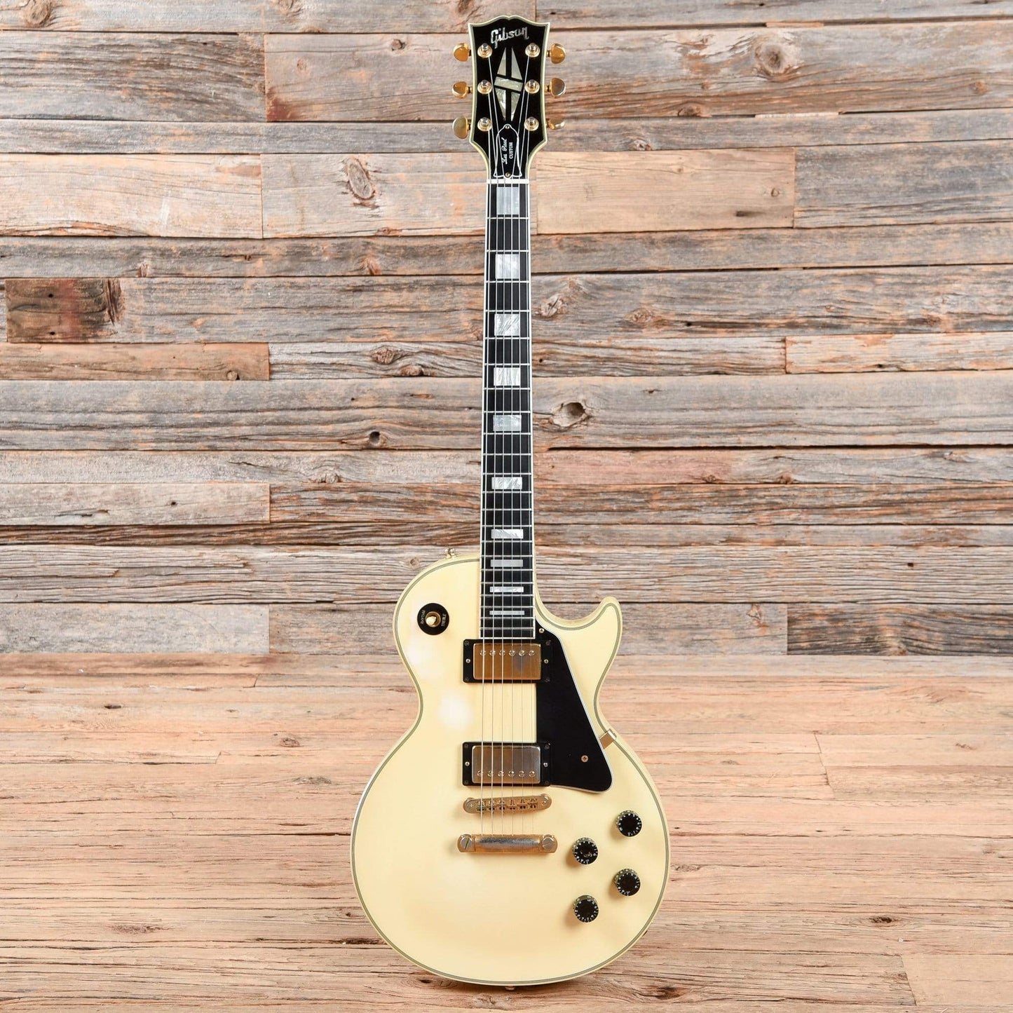 Gibson Les Paul Custom Alpine White 1996 Electric Guitars / Solid Body
