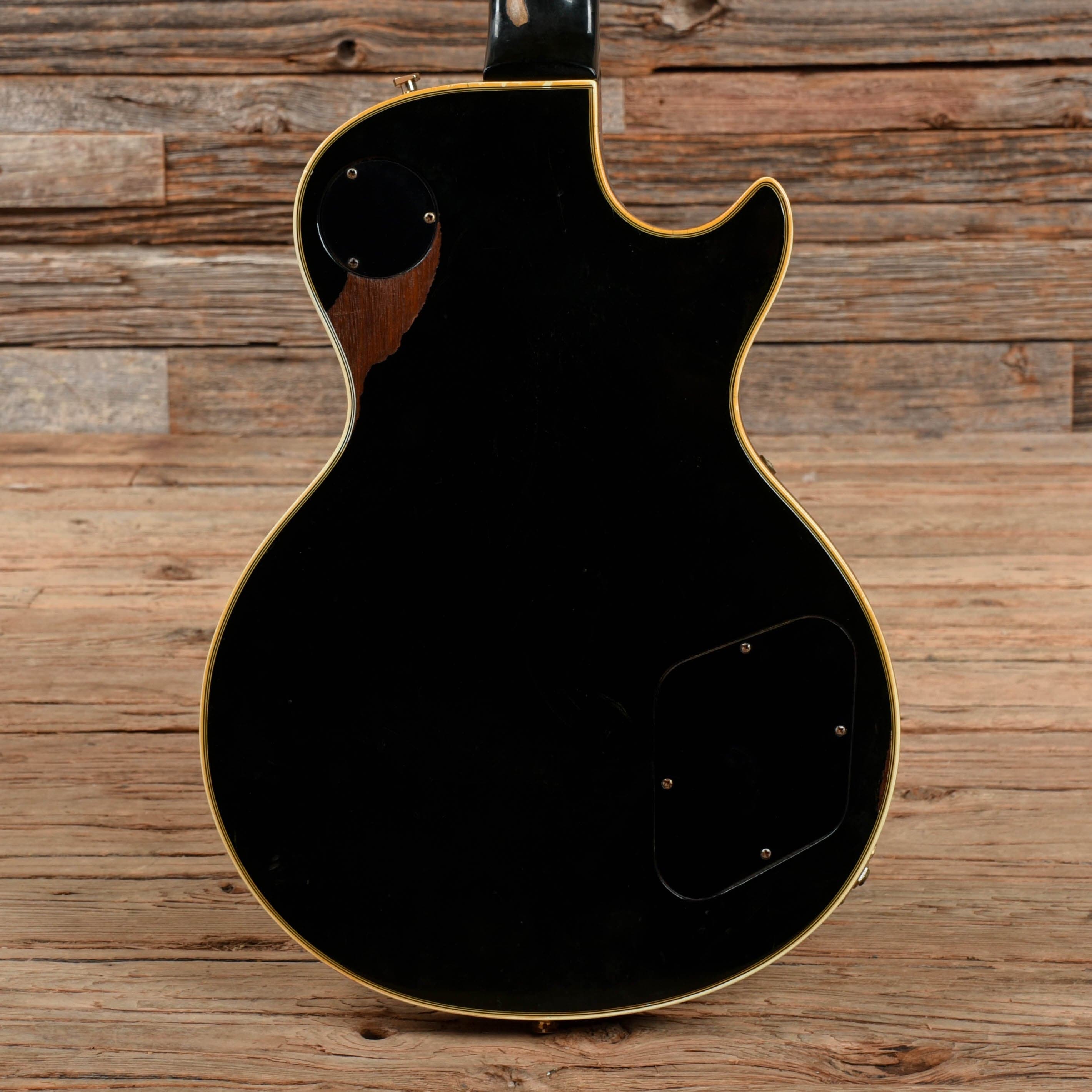 Gibson Les Paul Custom Black 1979 LEFTY Electric Guitars / Solid Body