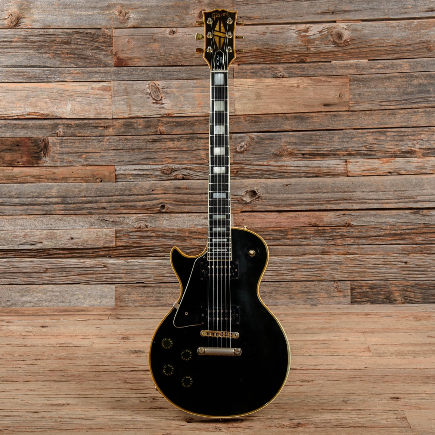 Gibson Les Paul Custom Black 1979 LEFTY Electric Guitars / Solid Body