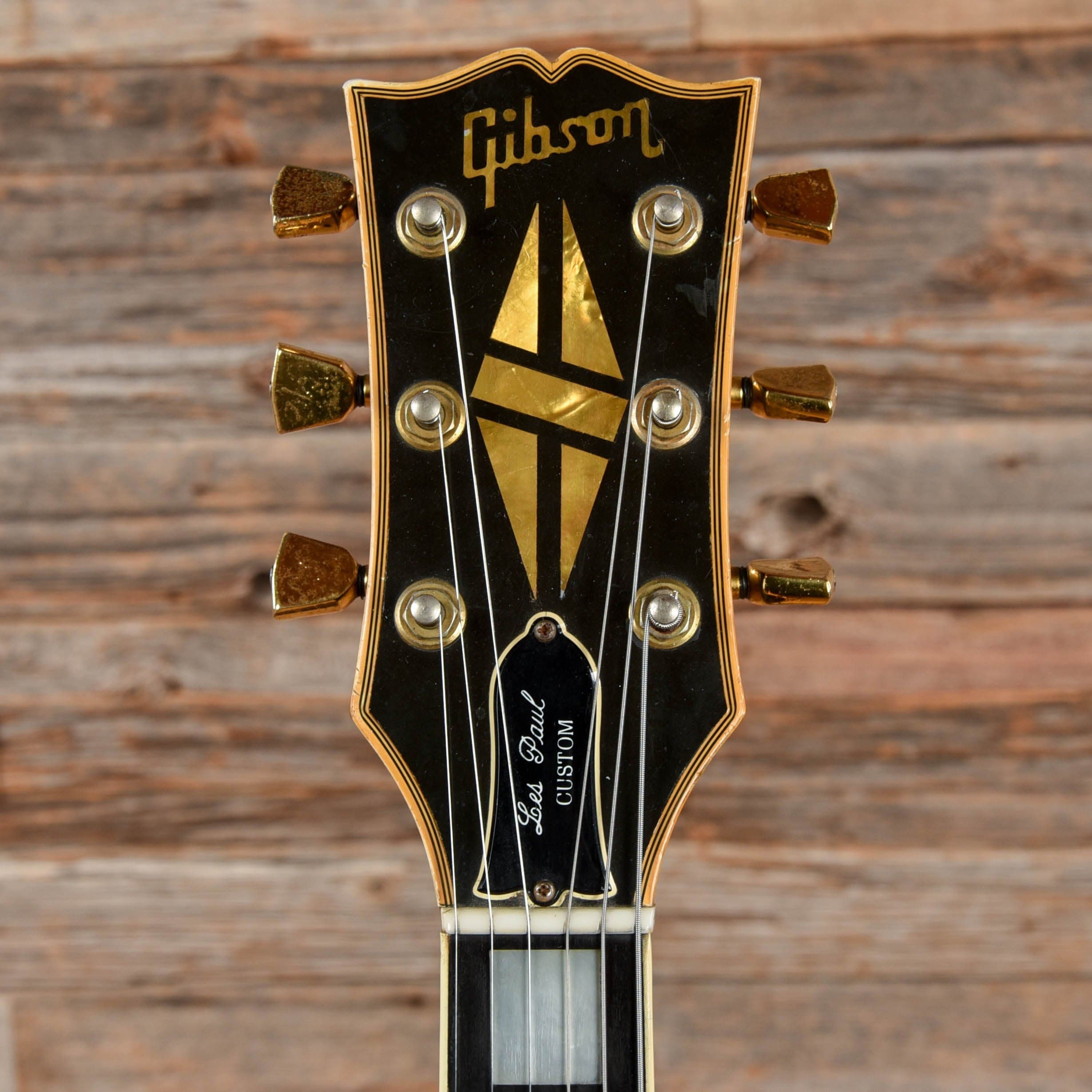 Gibson Les Paul Custom Black 1979 LEFTY Electric Guitars / Solid Body