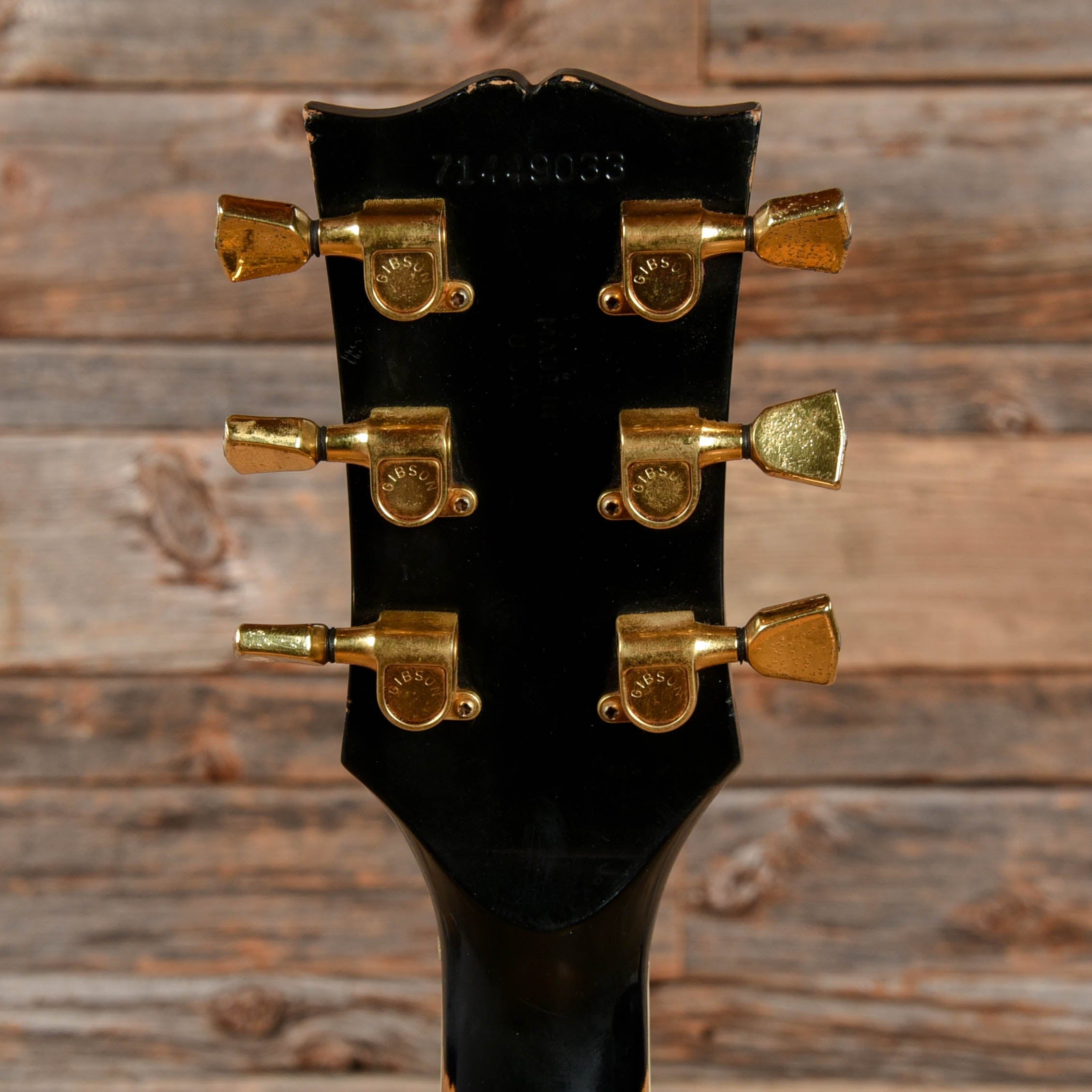 Gibson Les Paul Custom Black 1979 LEFTY Electric Guitars / Solid Body