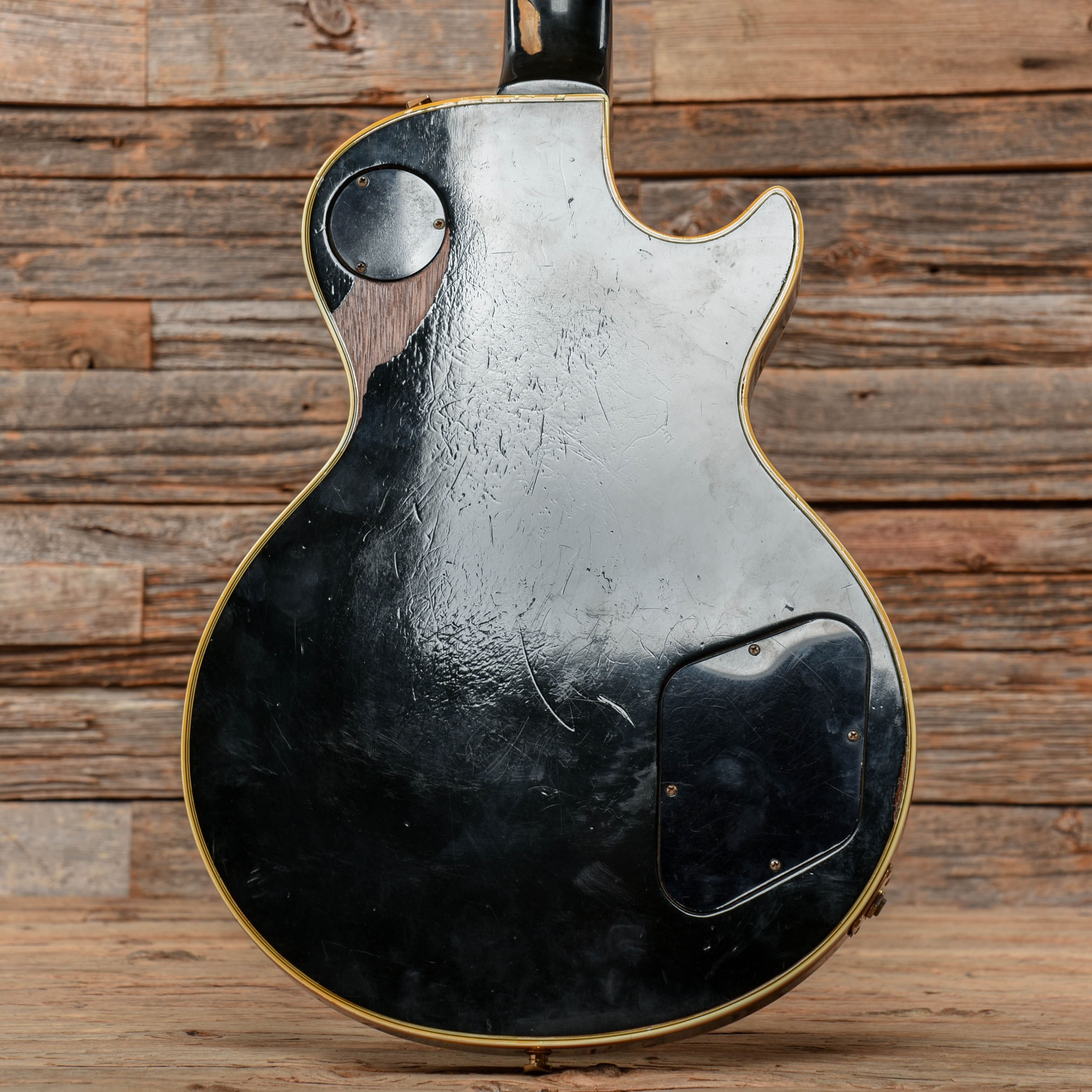 Gibson Les Paul Custom Black 1979 LEFTY Electric Guitars / Solid Body