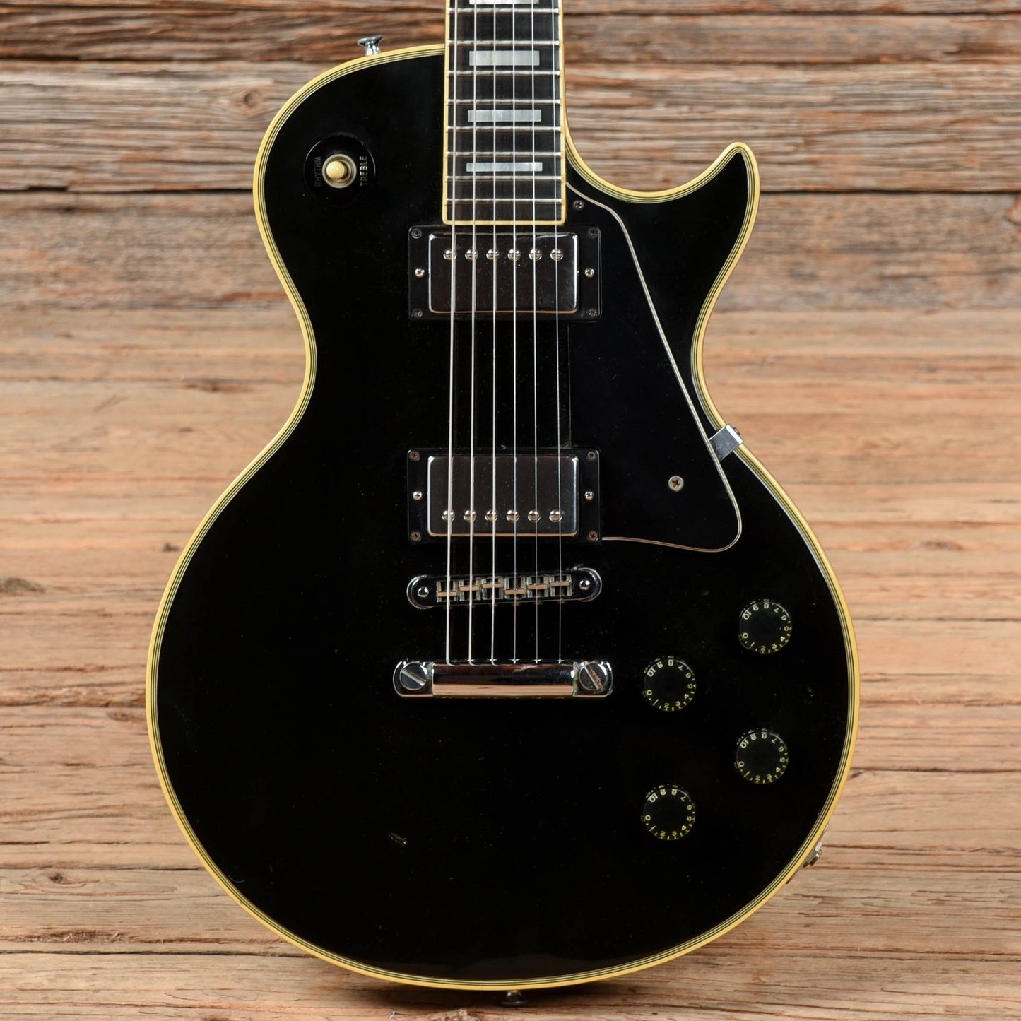 Gibson Les Paul Custom Black 1979 Electric Guitars / Solid Body