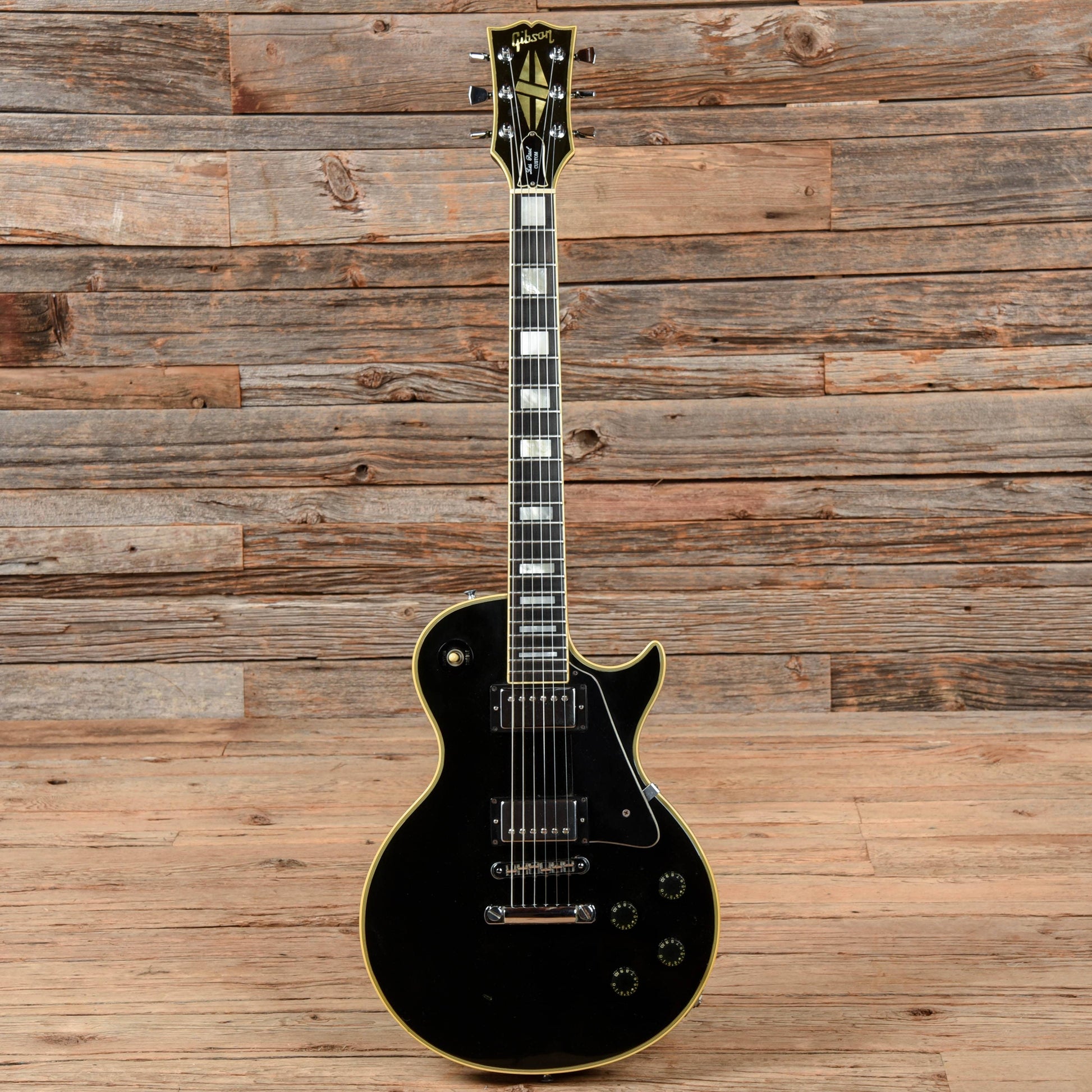 Gibson Les Paul Custom Black 1979 Electric Guitars / Solid Body
