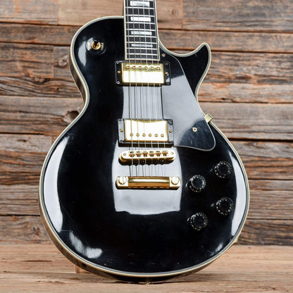 Gibson Les Paul Custom Black 1982 Electric Guitars / Solid Body