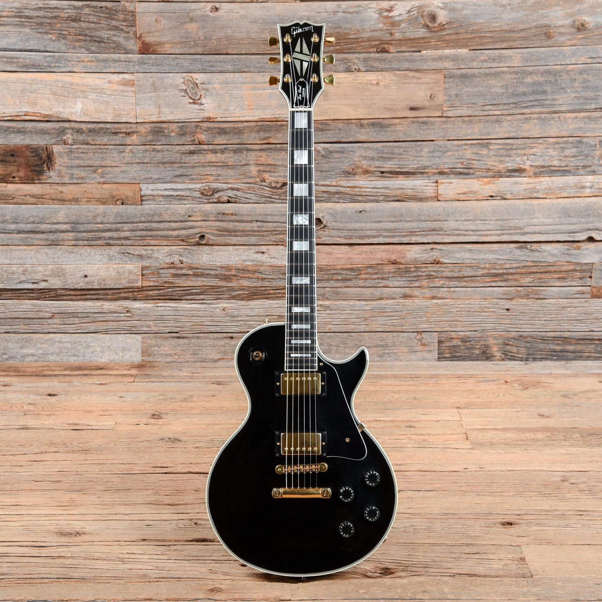 Gibson Les Paul Custom Black 1982 Electric Guitars / Solid Body