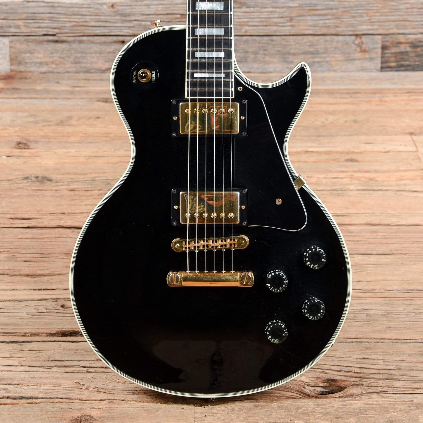 Gibson Les Paul Custom Black 1982 Electric Guitars / Solid Body