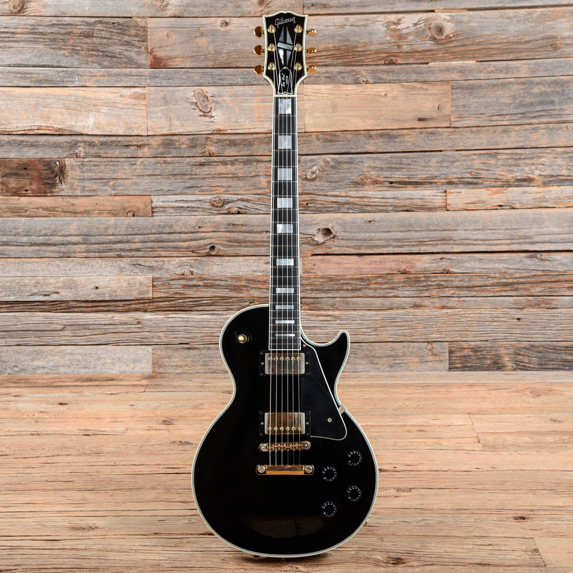 Gibson Les Paul Custom Black 1995 Electric Guitars / Solid Body