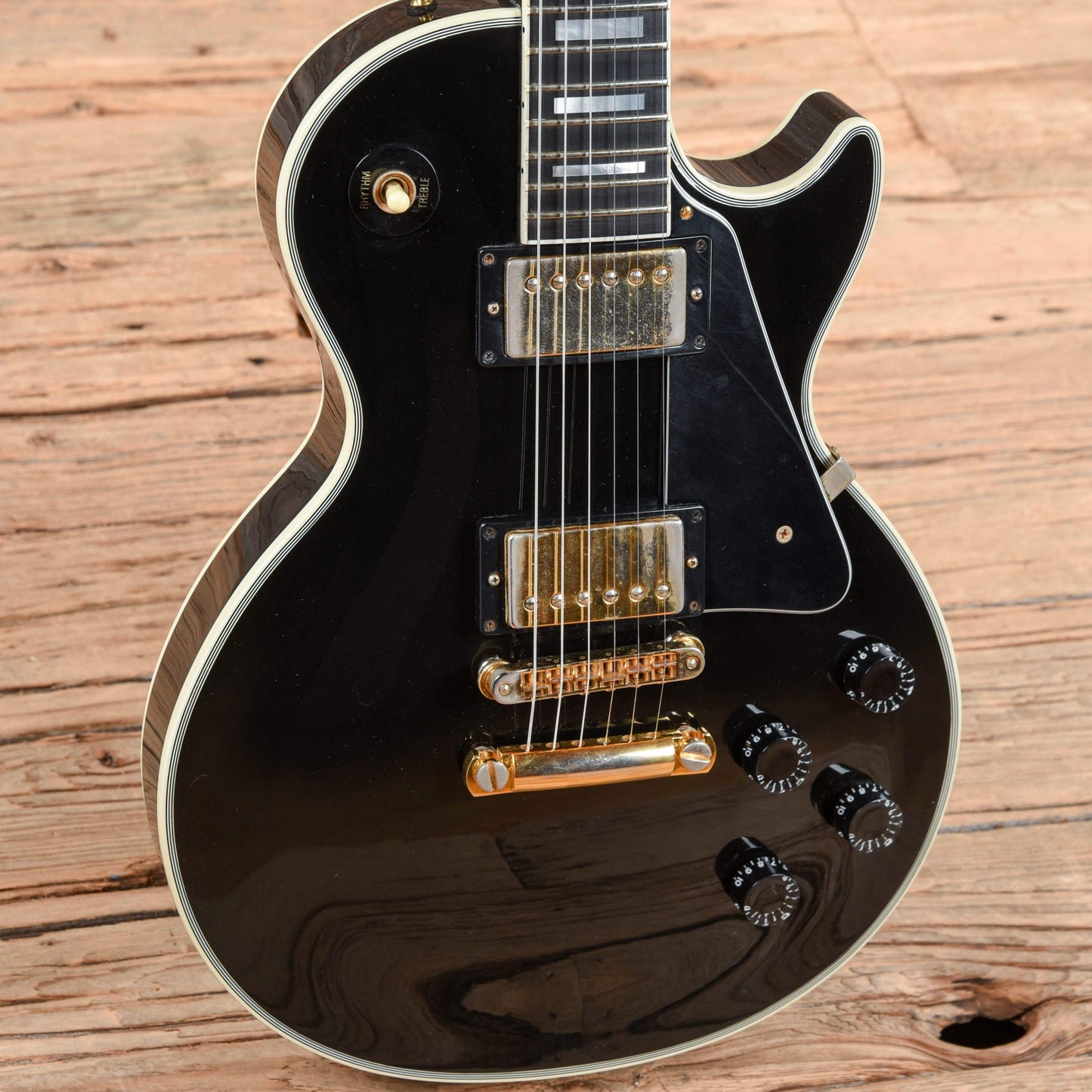 Gibson Les Paul Custom Black 1995 Electric Guitars / Solid Body
