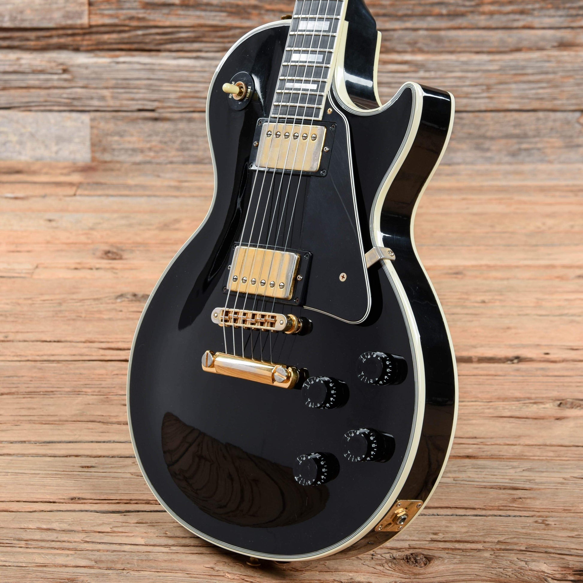 Gibson Les Paul Custom Black 1995 Electric Guitars / Solid Body