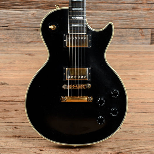 Gibson Les Paul Custom Black 2000 Electric Guitars / Solid Body