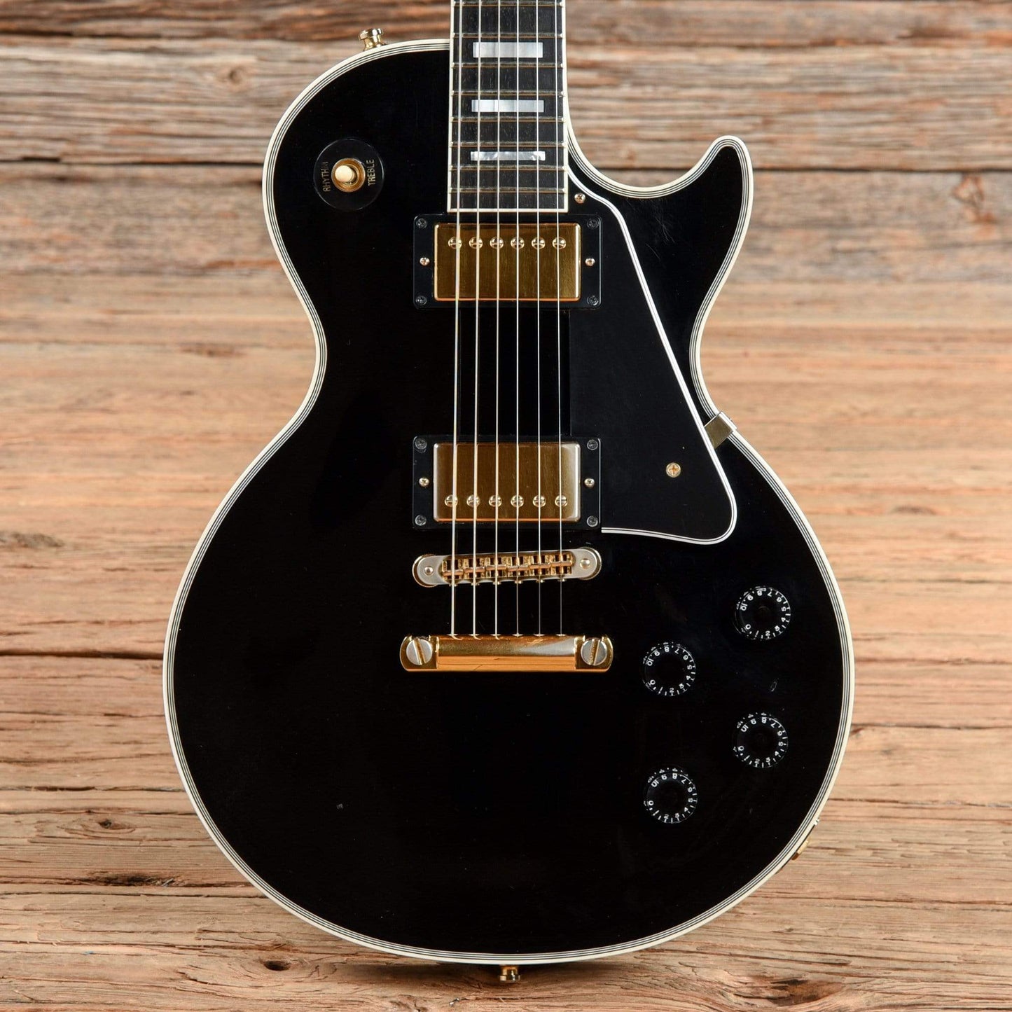 Gibson Les Paul Custom Black 2008 Electric Guitars / Solid Body