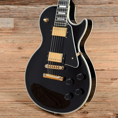 Gibson Les Paul Custom Black 2008 Electric Guitars / Solid Body