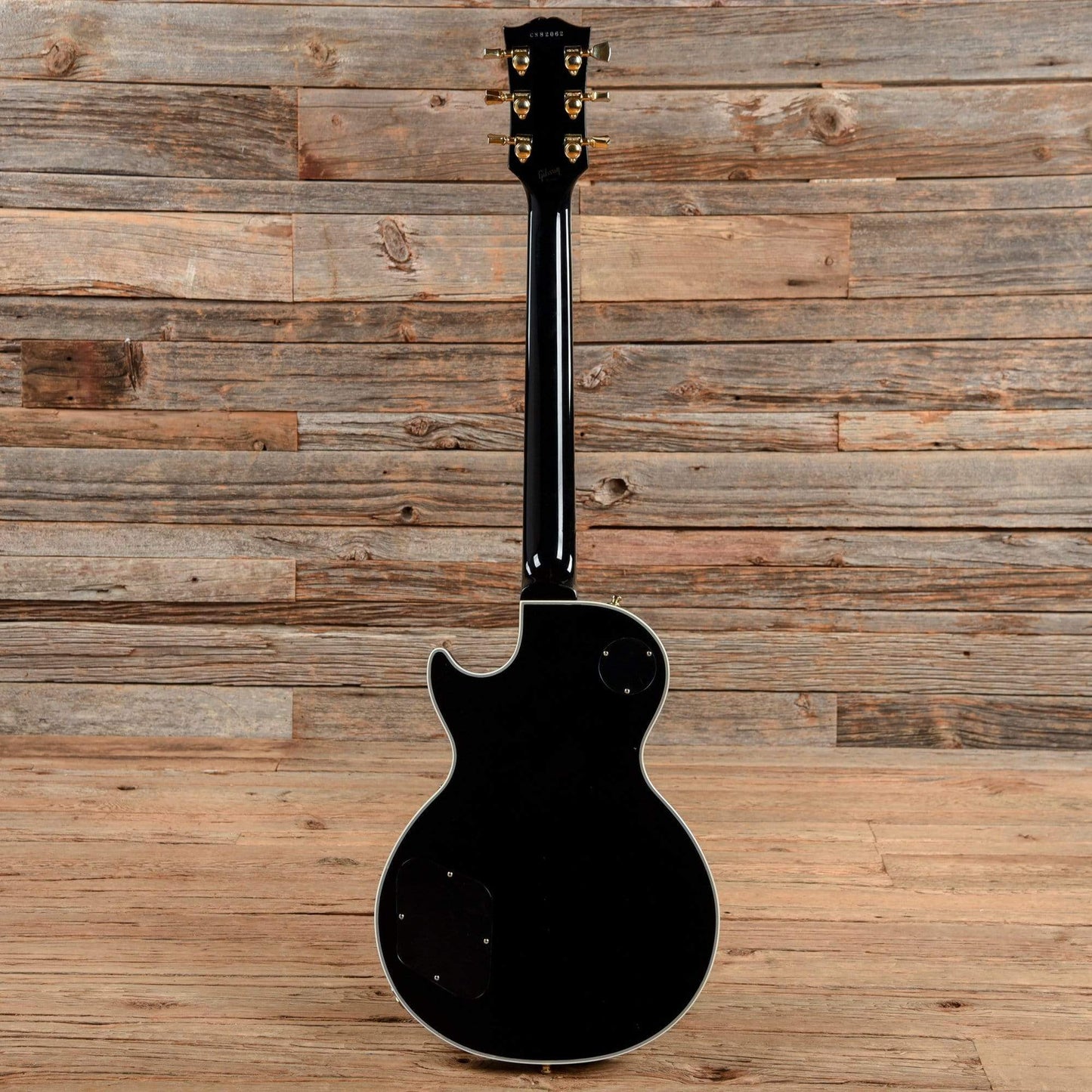 Gibson Les Paul Custom Black 2008 Electric Guitars / Solid Body