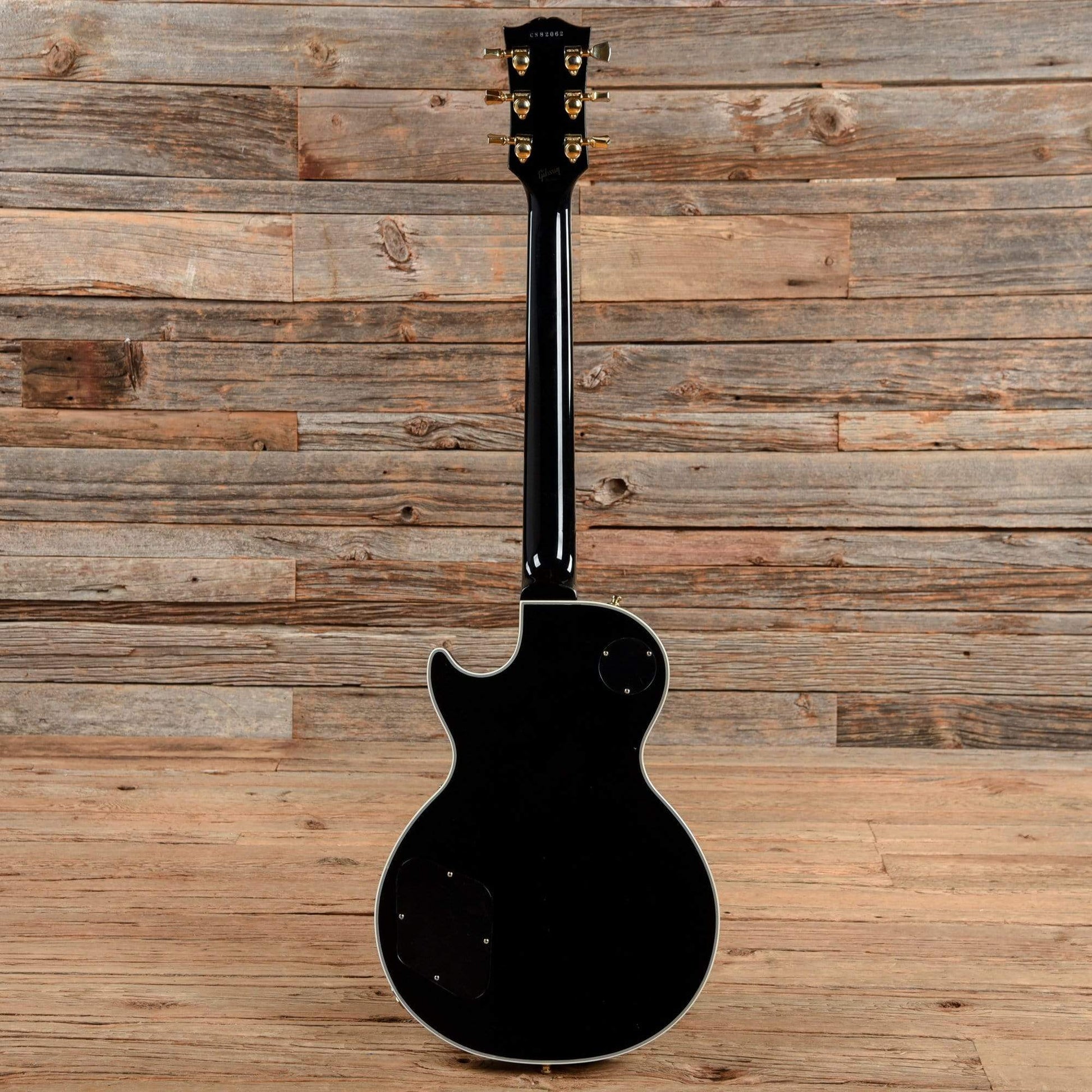 Gibson Les Paul Custom Black 2008 Electric Guitars / Solid Body