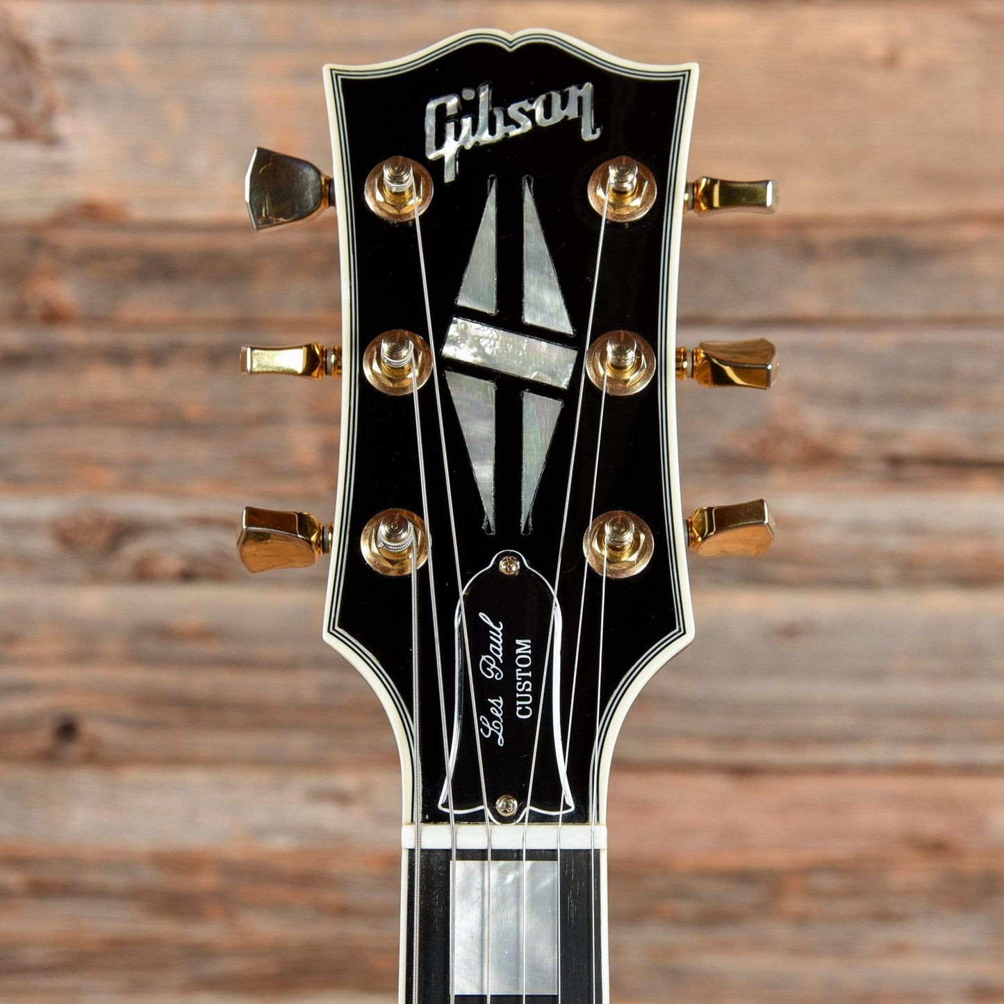 Gibson Les Paul Custom Black 2008 Electric Guitars / Solid Body