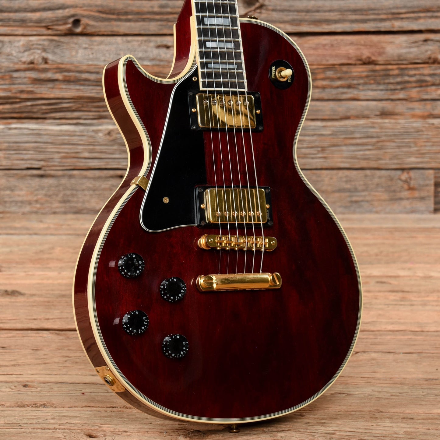 Gibson Les Paul Custom Cherry 1986 Electric Guitars / Solid Body