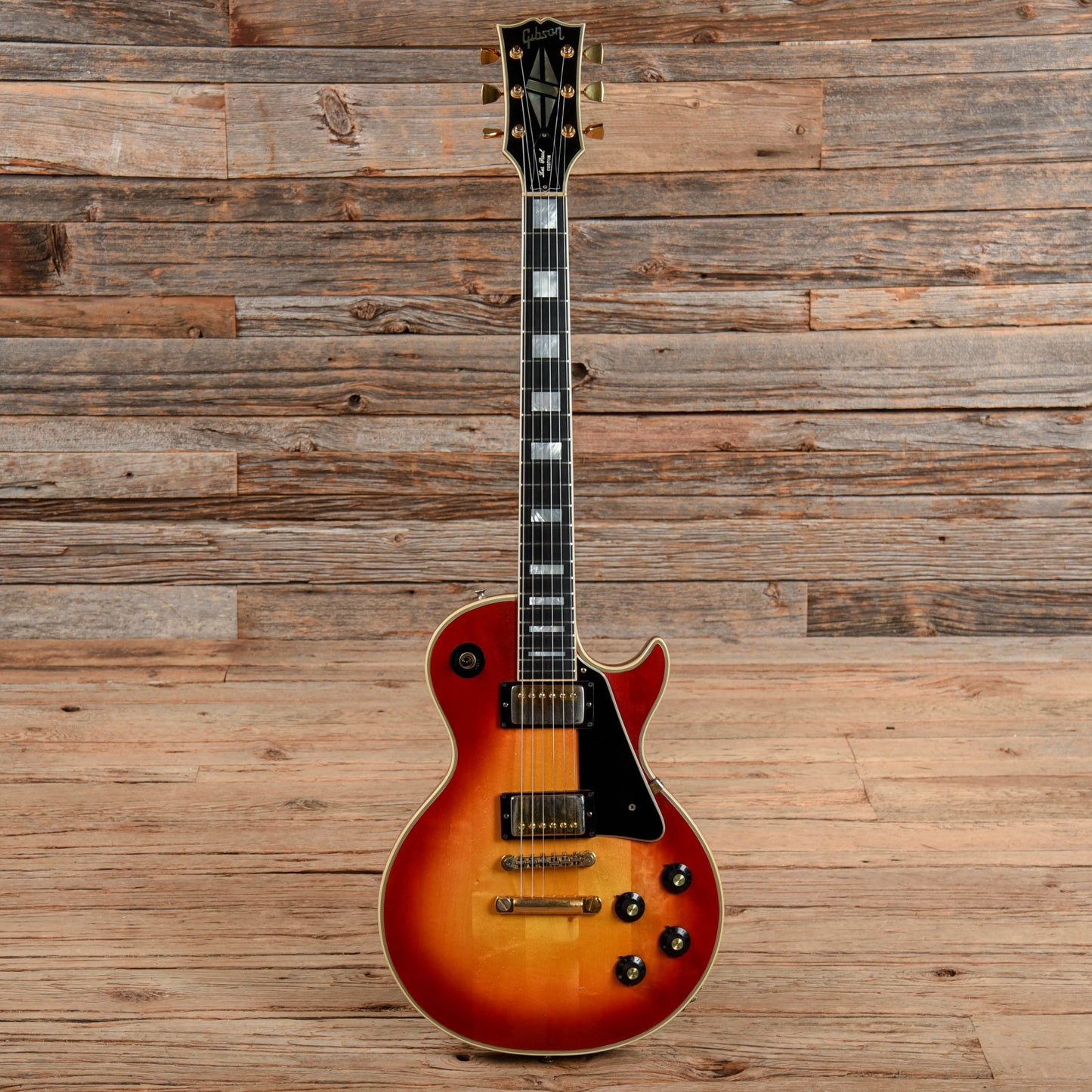 Gibson Les Paul Custom Cherry Sunburst 1973 Electric Guitars / Solid Body