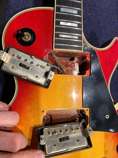 Gibson Les Paul Custom Cherry Sunburst 1973 Electric Guitars / Solid Body