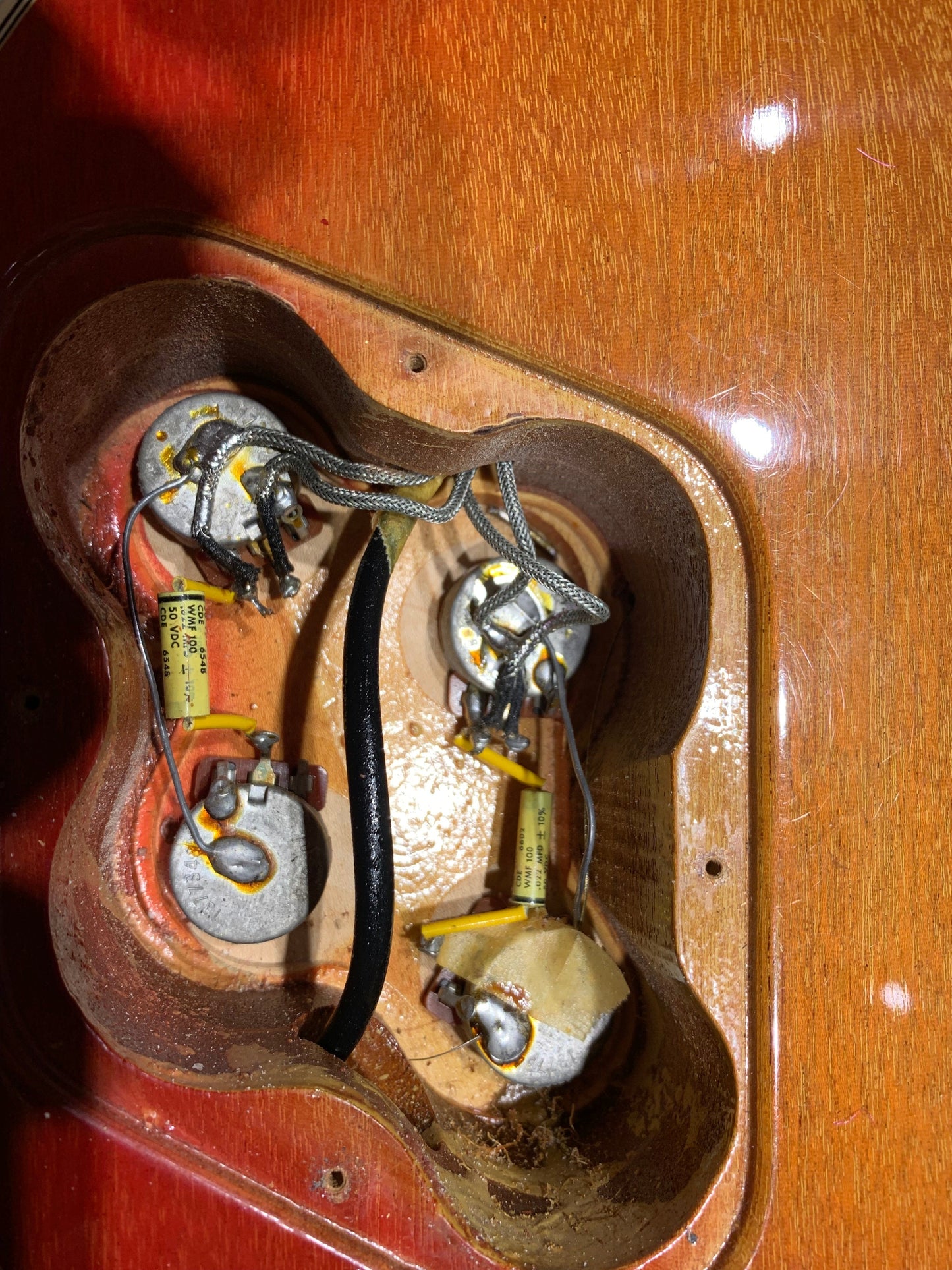 Gibson Les Paul Custom Cherry Sunburst 1973 Electric Guitars / Solid Body