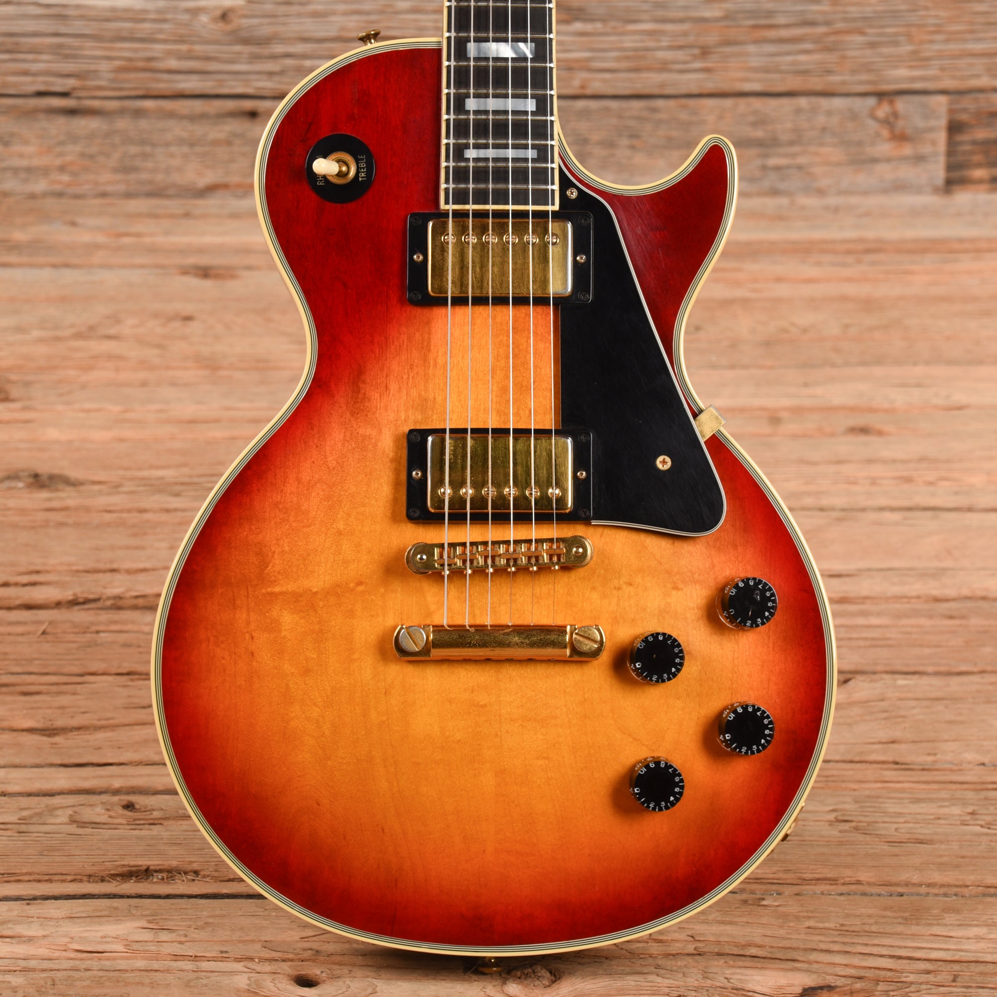 Gibson Les Paul Custom Cherry Sunburst 1990 Electric Guitars / Solid Body
