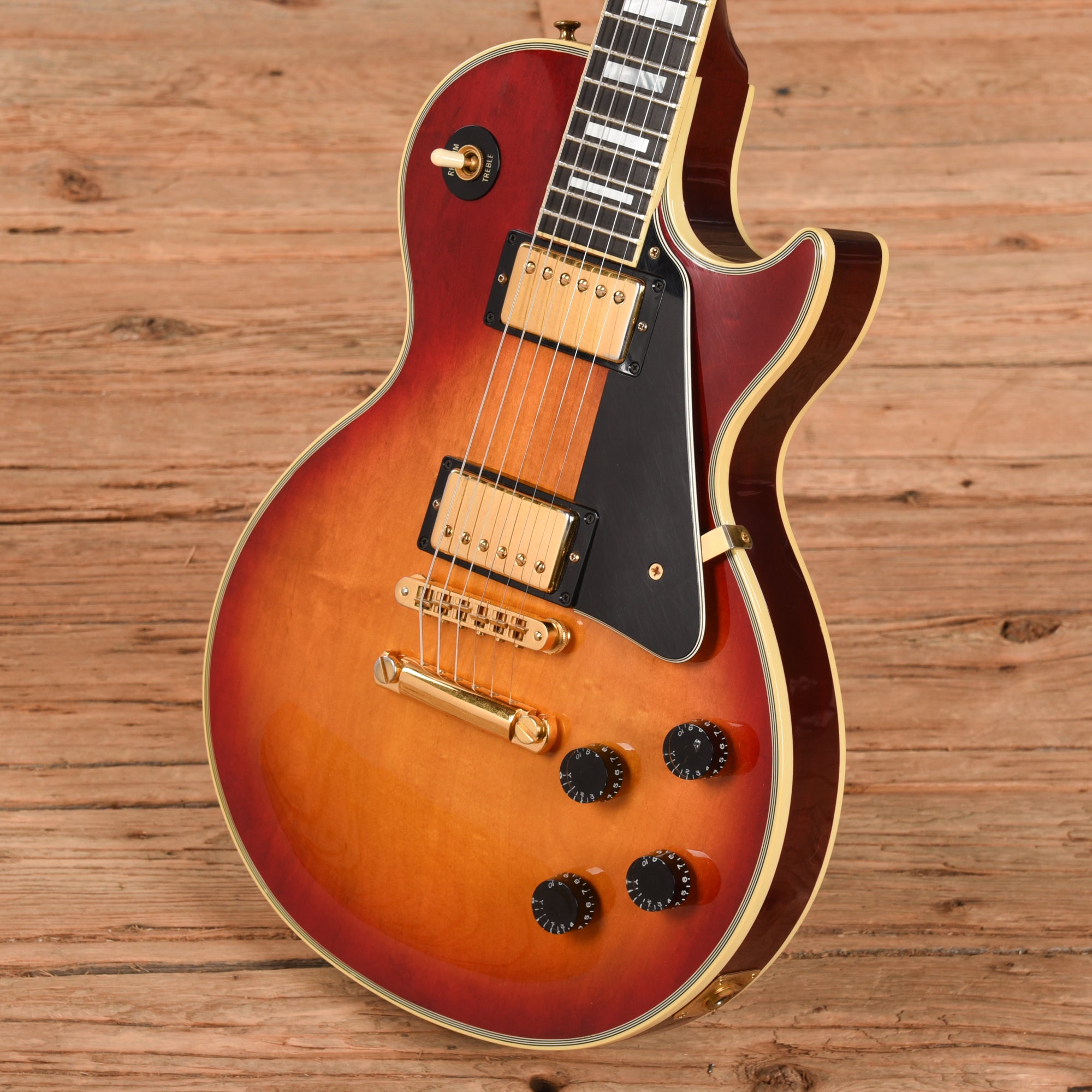 Gibson Les Paul Custom Cherry Sunburst 1990 Electric Guitars / Solid Body