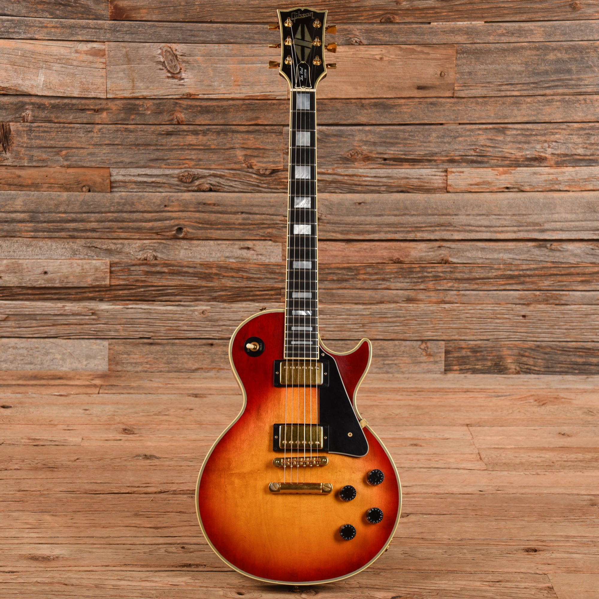 Gibson Les Paul Custom Cherry Sunburst 1990 Electric Guitars / Solid Body