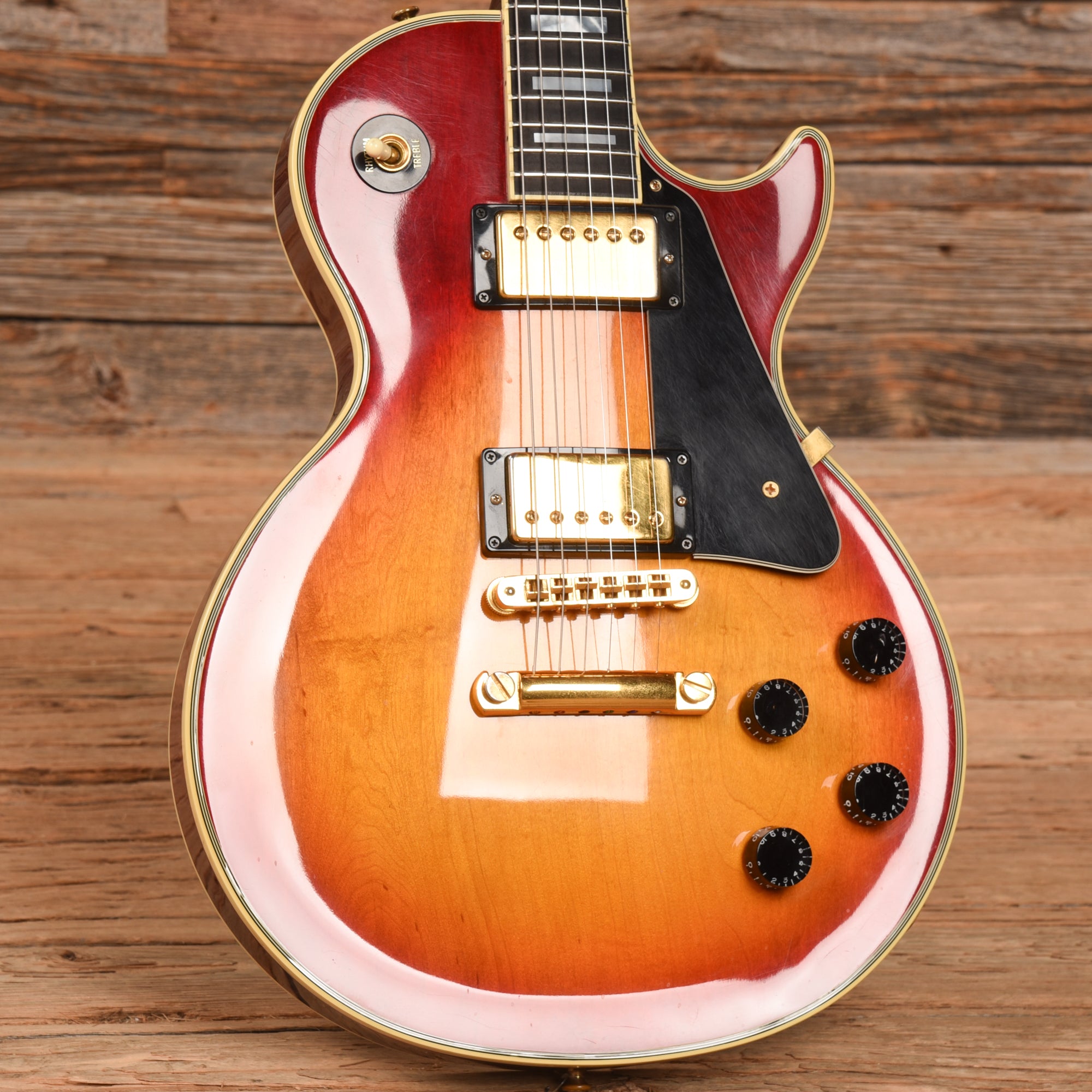 Gibson Les Paul Custom Cherry Sunburst 1990 Electric Guitars / Solid Body