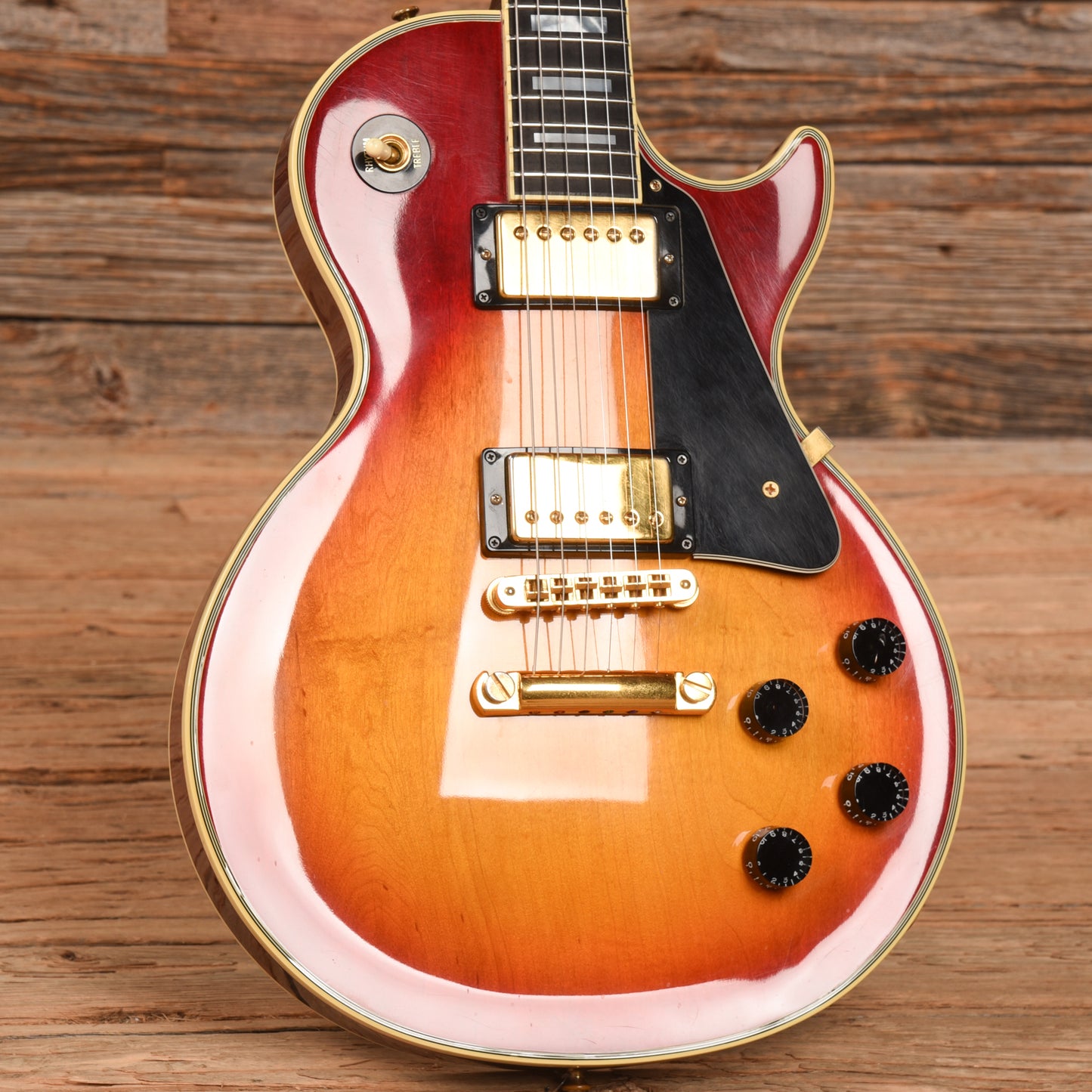 Gibson Les Paul Custom Cherry Sunburst 1990 Electric Guitars / Solid Body
