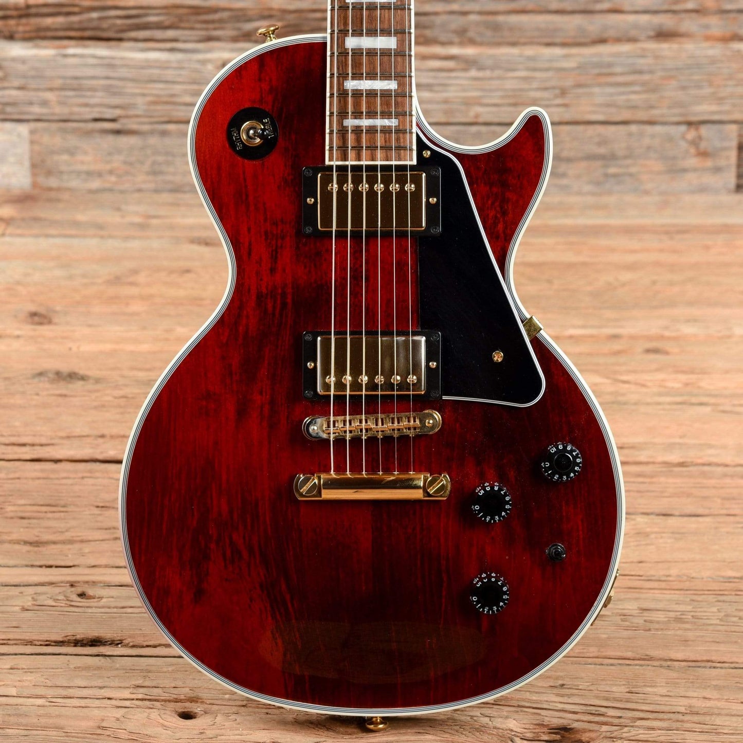 Gibson Les Paul Custom Classic Lite Wine Red 2014 Electric Guitars / Solid Body