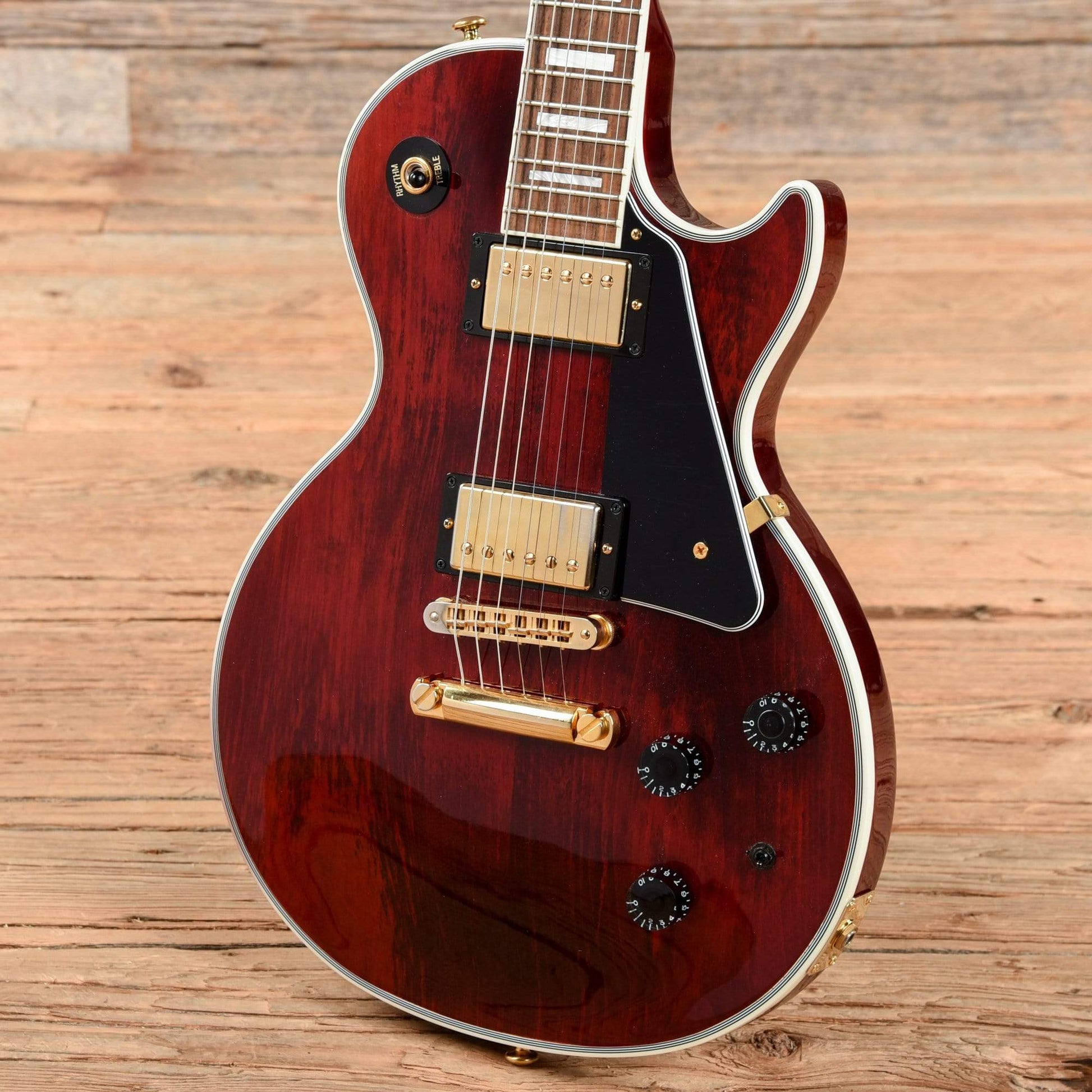 Gibson Les Paul Custom Classic Lite Wine Red 2014 Electric Guitars / Solid Body