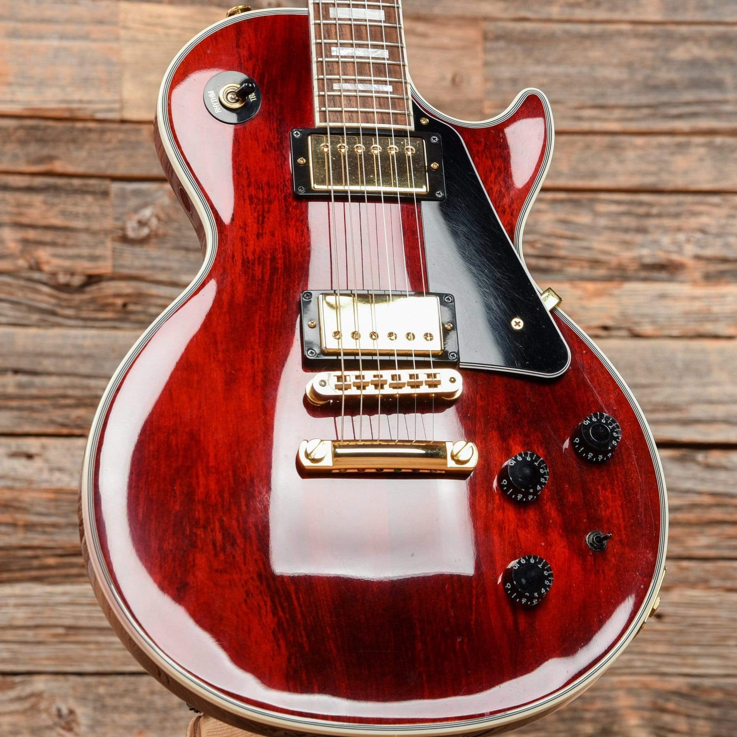 Gibson Les Paul Custom Classic Lite Wine Red 2014 Electric Guitars / Solid Body