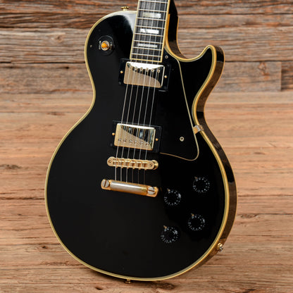 Gibson Les Paul Custom Ebony 1970s Electric Guitars / Solid Body