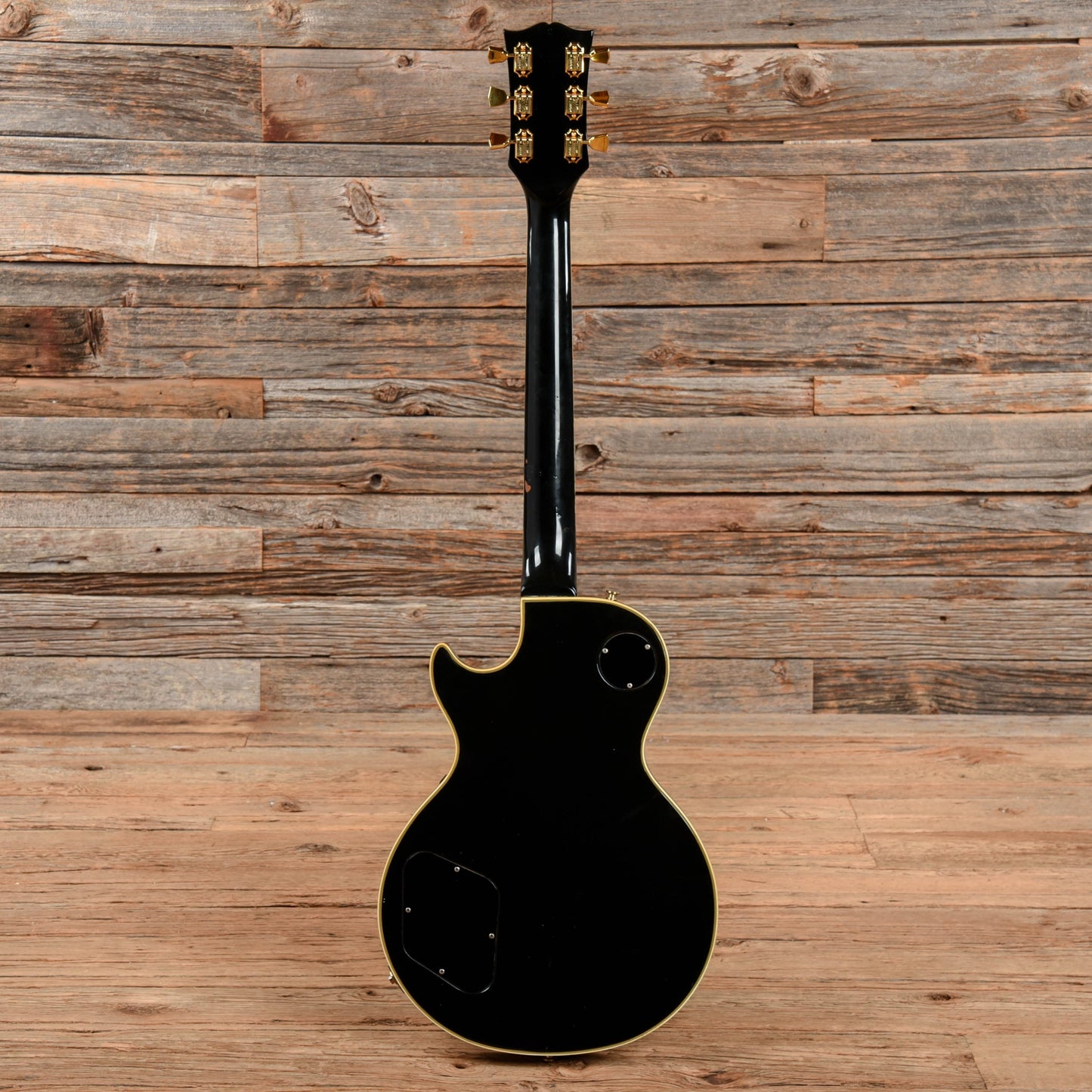 Gibson Les Paul Custom Ebony 1970s Electric Guitars / Solid Body