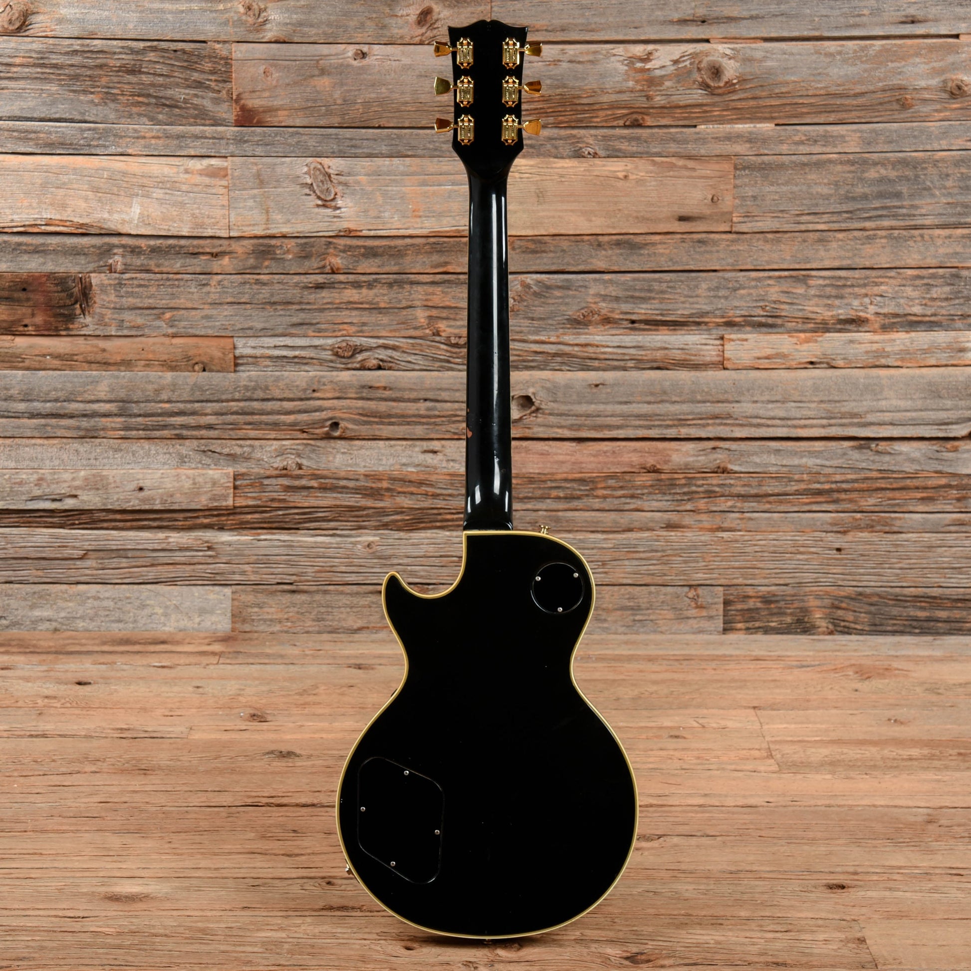 Gibson Les Paul Custom Ebony 1970s Electric Guitars / Solid Body