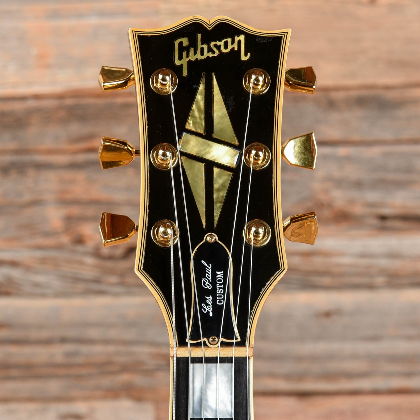 Gibson Les Paul Custom Ebony 1970s Electric Guitars / Solid Body