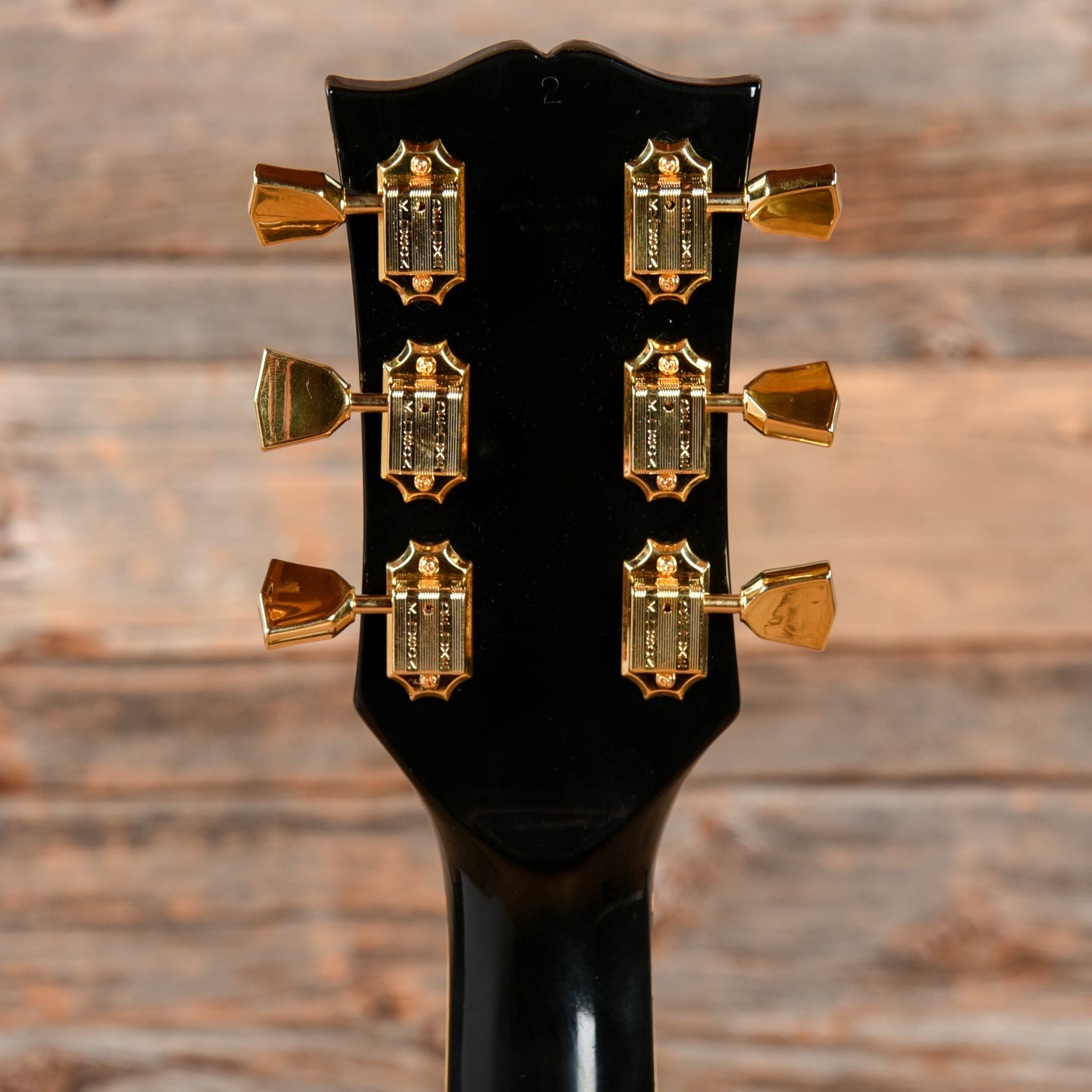 Gibson Les Paul Custom Ebony 1970s Electric Guitars / Solid Body