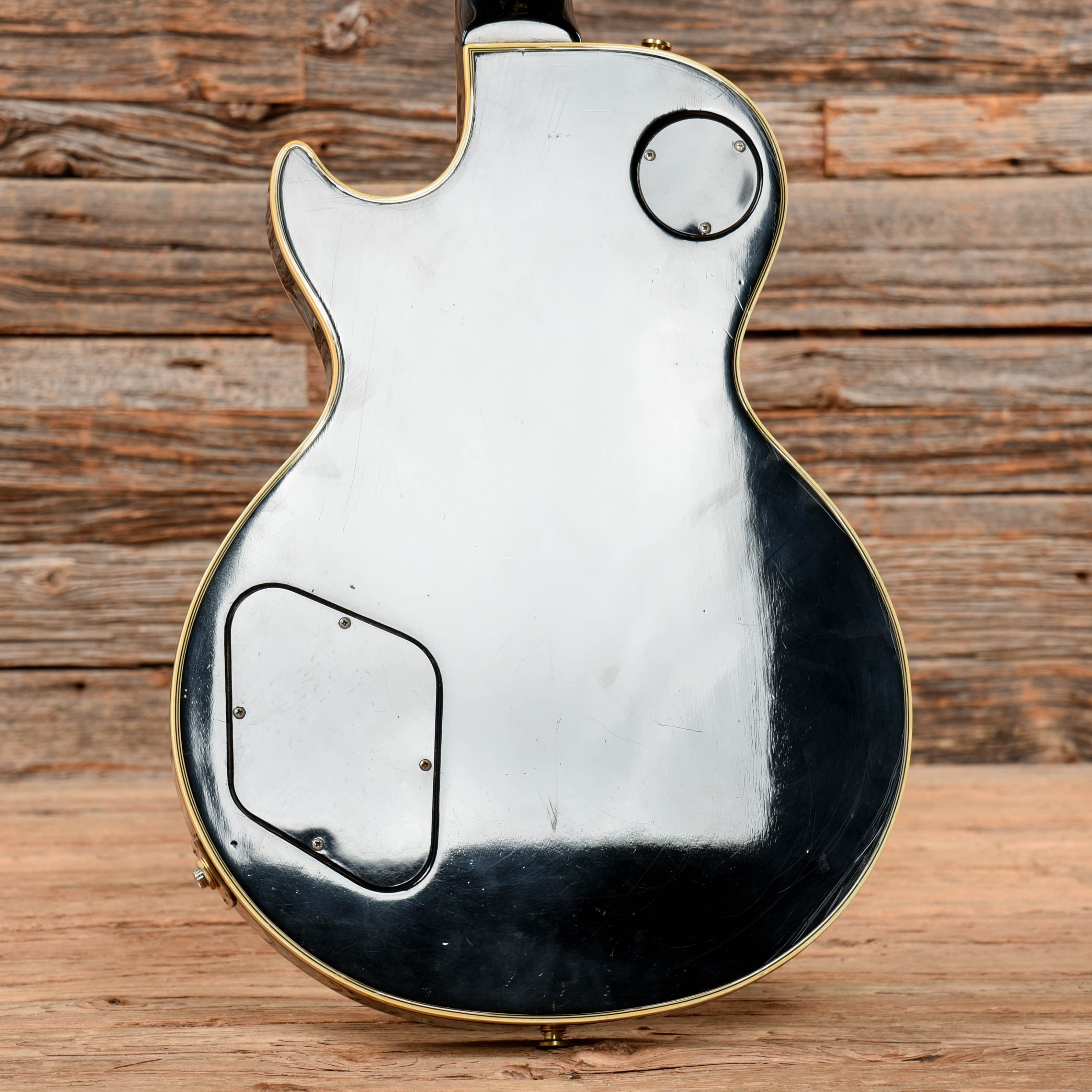 Gibson Les Paul Custom Ebony 1970s Electric Guitars / Solid Body