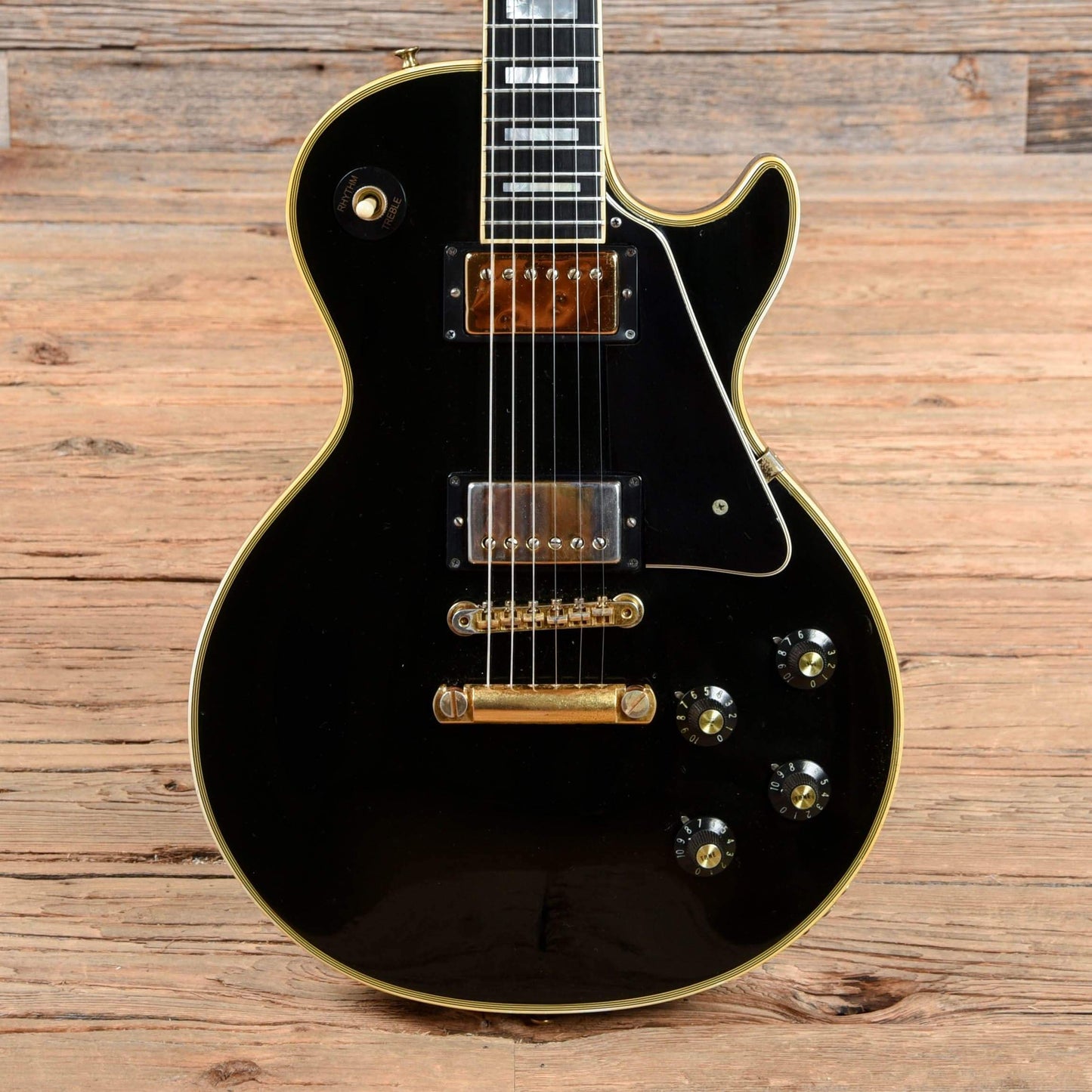 Gibson Les Paul Custom Ebony 1972 Electric Guitars / Solid Body