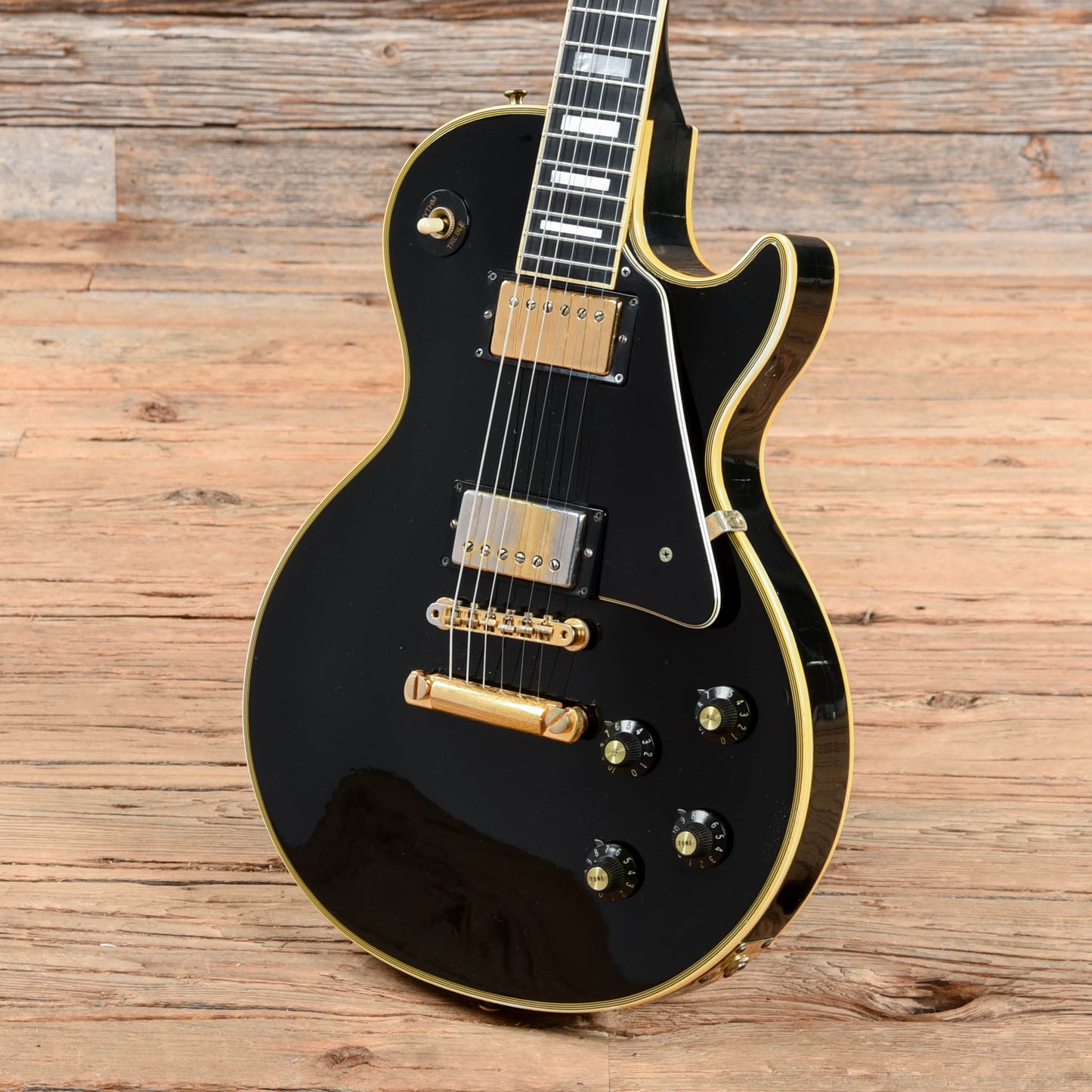 Gibson Les Paul Custom Ebony 1972 Electric Guitars / Solid Body