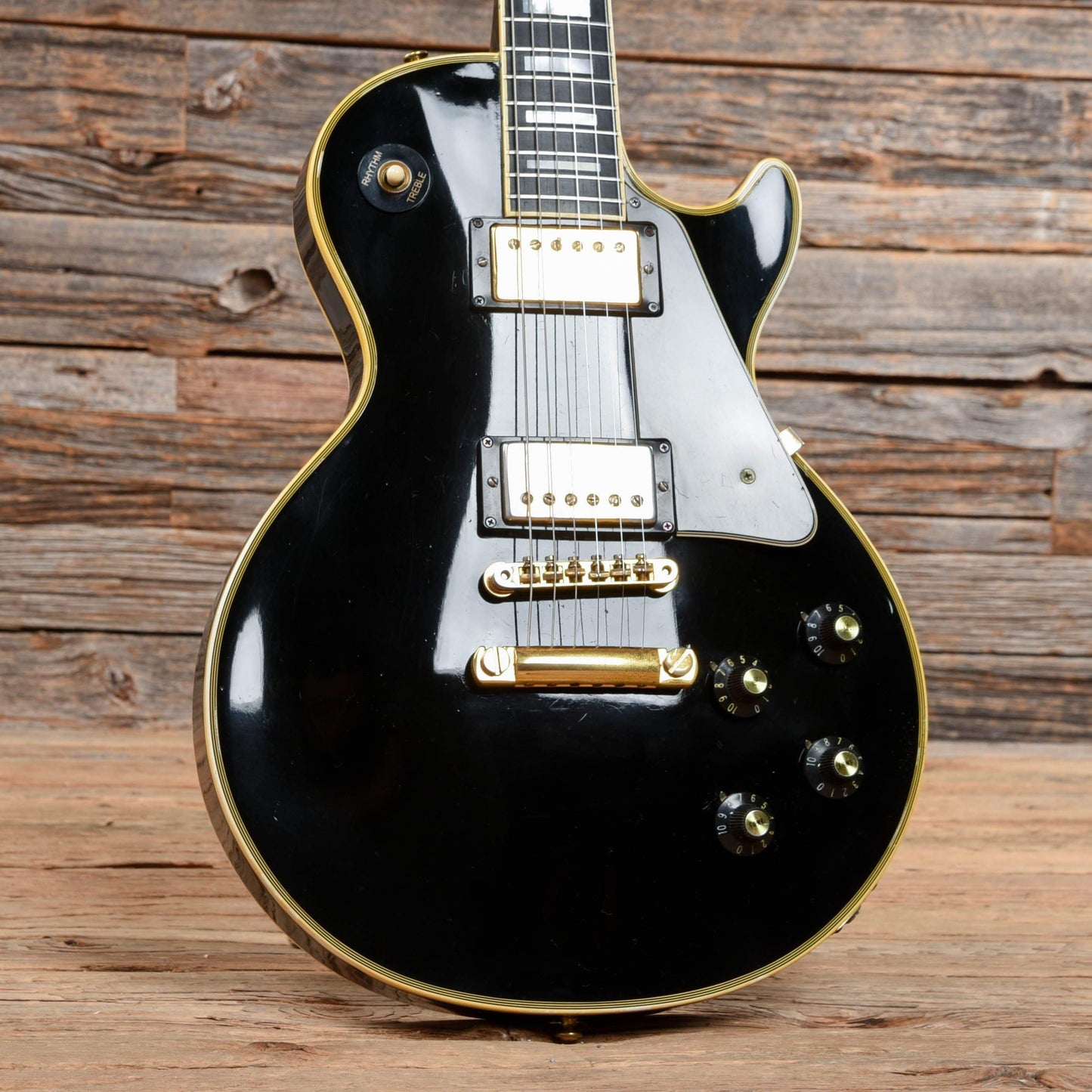 Gibson Les Paul Custom Ebony 1972 Electric Guitars / Solid Body