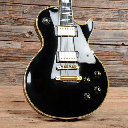 Gibson Les Paul Custom Ebony 1972 Electric Guitars / Solid Body