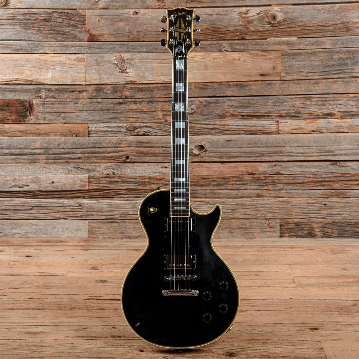 Gibson Les Paul Custom Ebony 1973 Electric Guitars / Solid Body