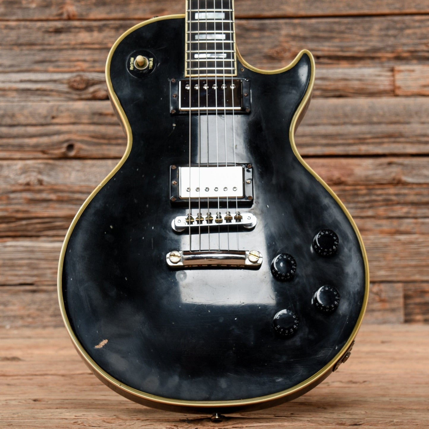 Gibson Les Paul Custom Ebony 1973 Electric Guitars / Solid Body