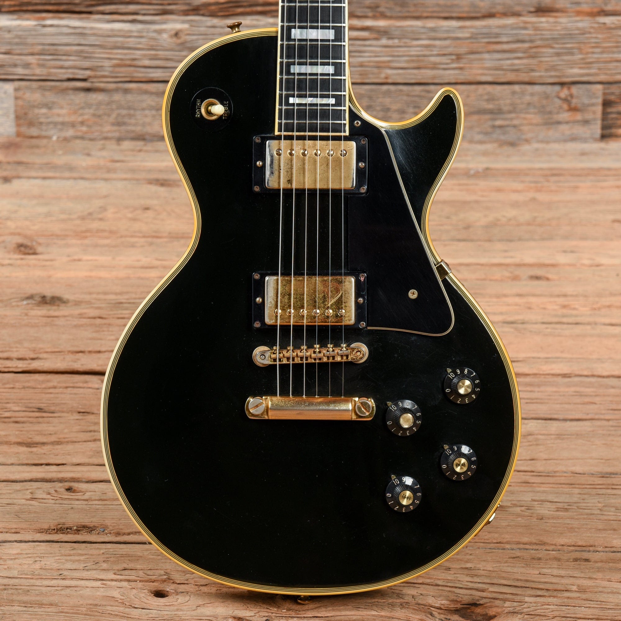 Gibson Les Paul Custom Ebony 1973 Electric Guitars / Solid Body