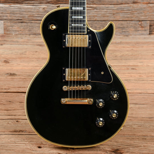Gibson Les Paul Custom Ebony 1973 Electric Guitars / Solid Body