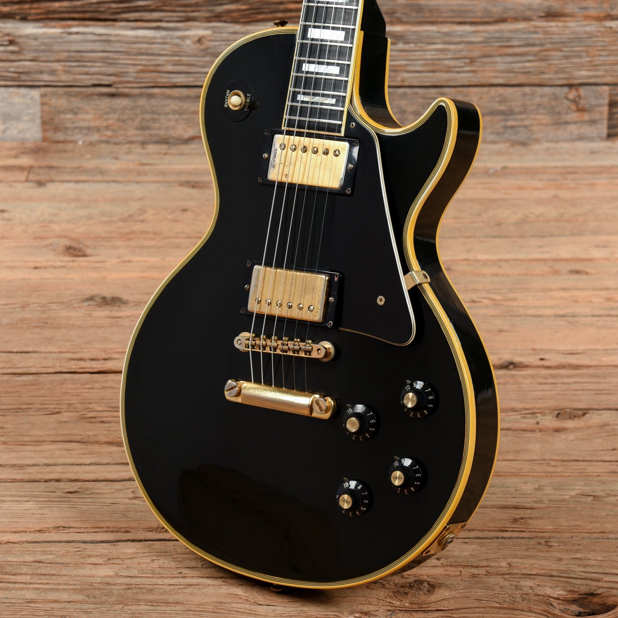 Gibson Les Paul Custom Ebony 1973 Electric Guitars / Solid Body