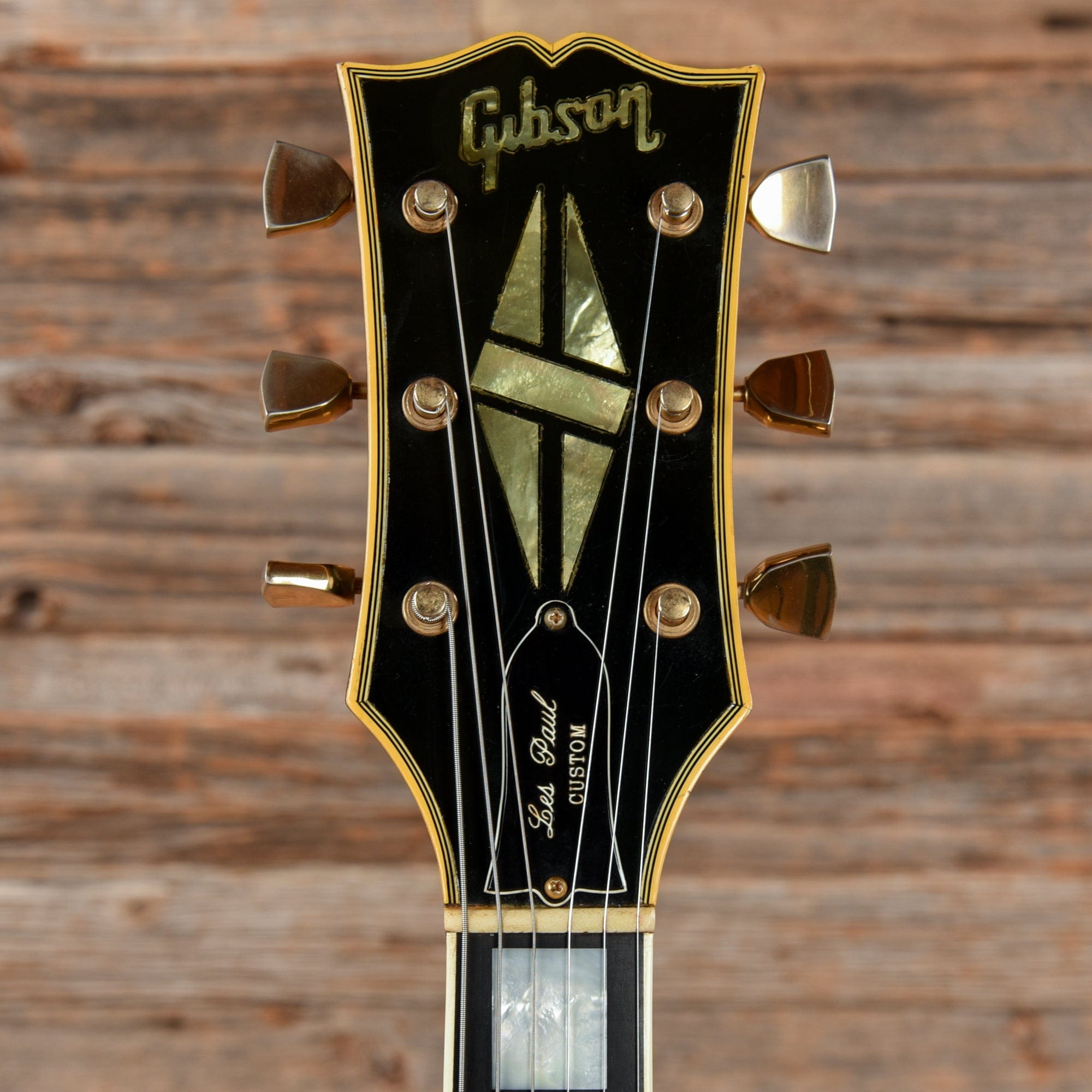 Gibson Les Paul Custom Ebony 1973 Electric Guitars / Solid Body