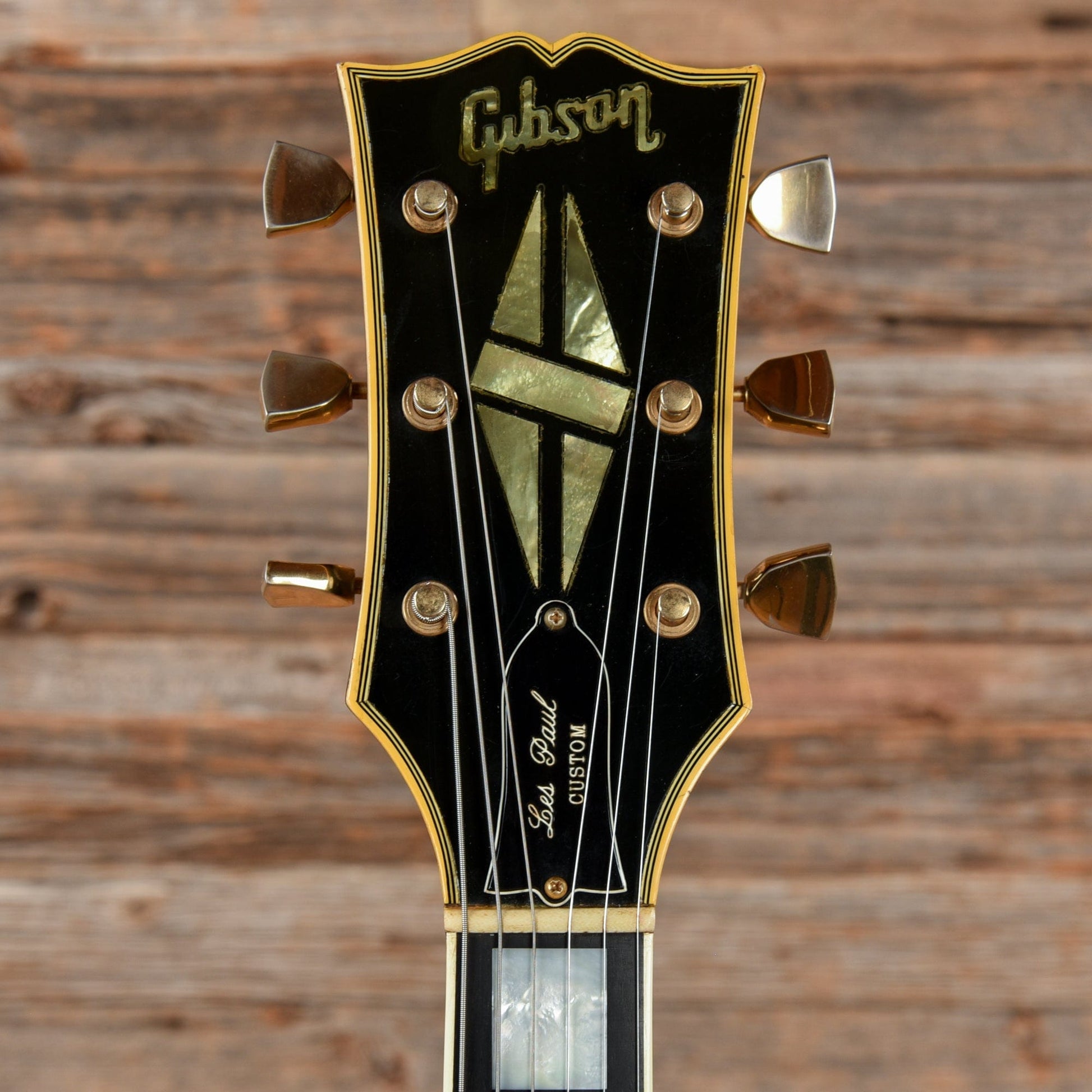 Gibson Les Paul Custom Ebony 1973 Electric Guitars / Solid Body